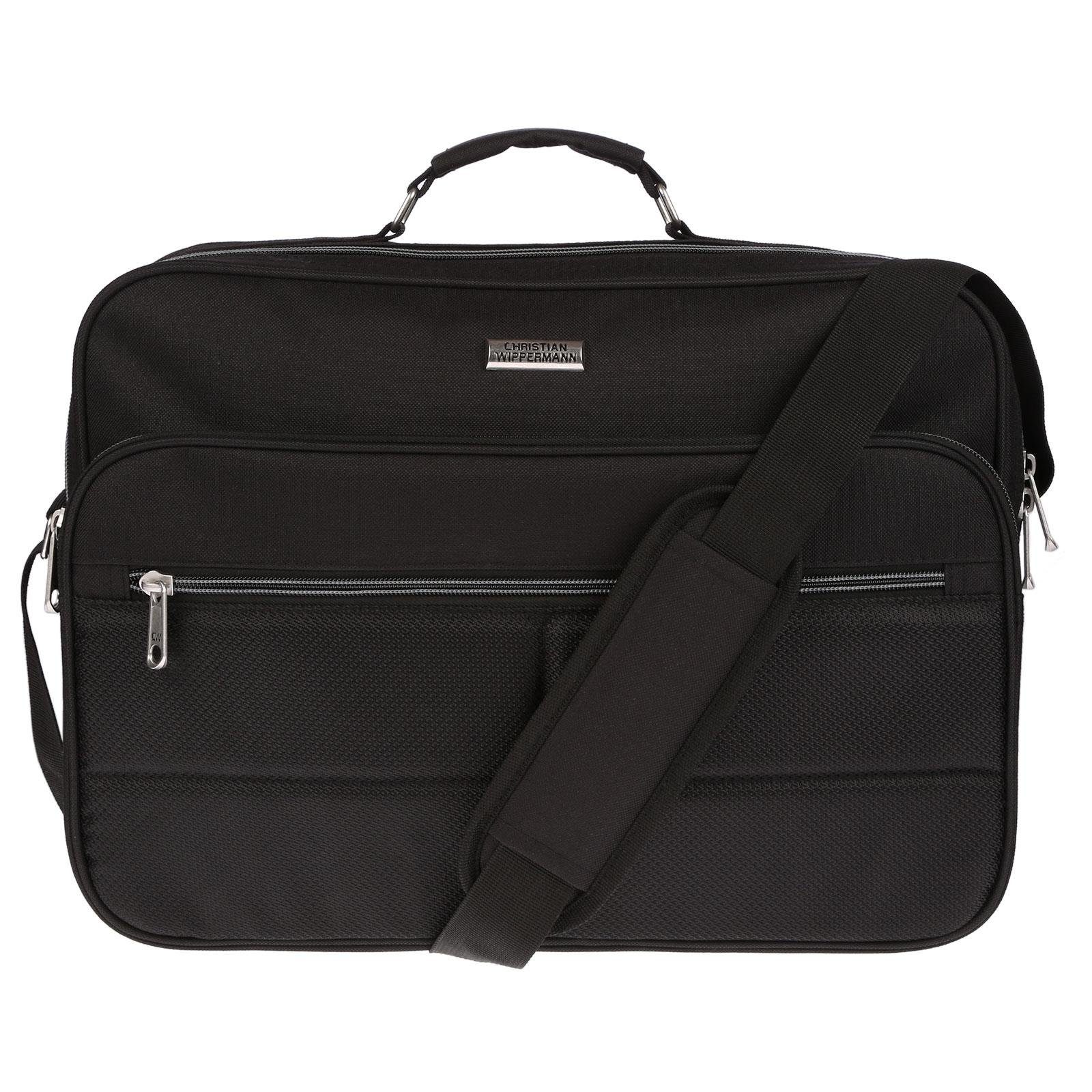 Christian Wippermann Umhängetasche Flugbegleiter Arbeitstasche Tasche im Qu günstig online kaufen
