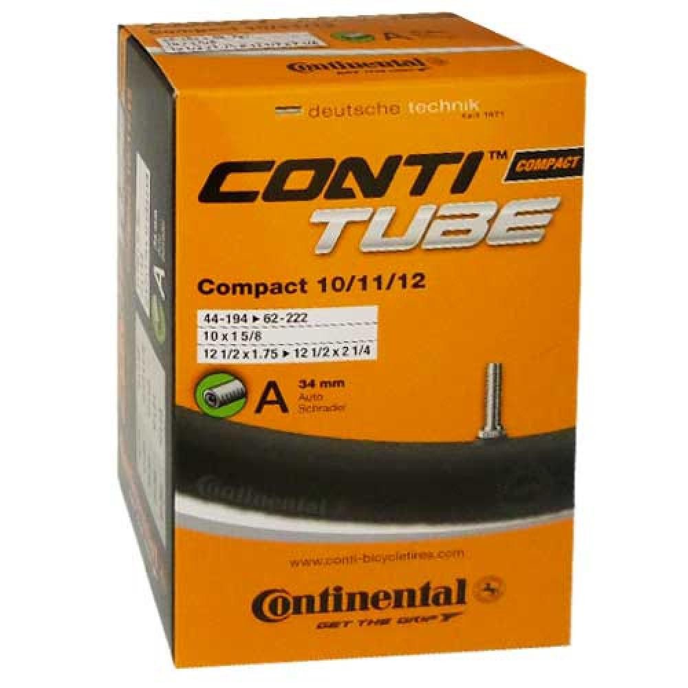 CONTINENTAL Fahrradschlauch Continental Schlauch Schlauch Conti 10Z/11Z/12Z x 1.75-2.125Z 44/62-19