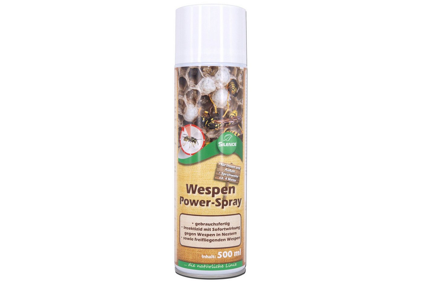 Thumbnail - Silberkraft Insektenspray Wespen-Power Spray - Gebrauchsfertiges Insekten-Spray gegen Wespen, 2000 ml, 4-St.