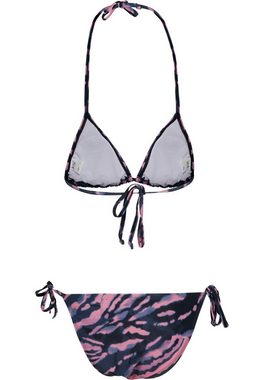 URBAN CLASSICS Push-Up-Bikini Urban Classics Damen Bikini Tie Dye