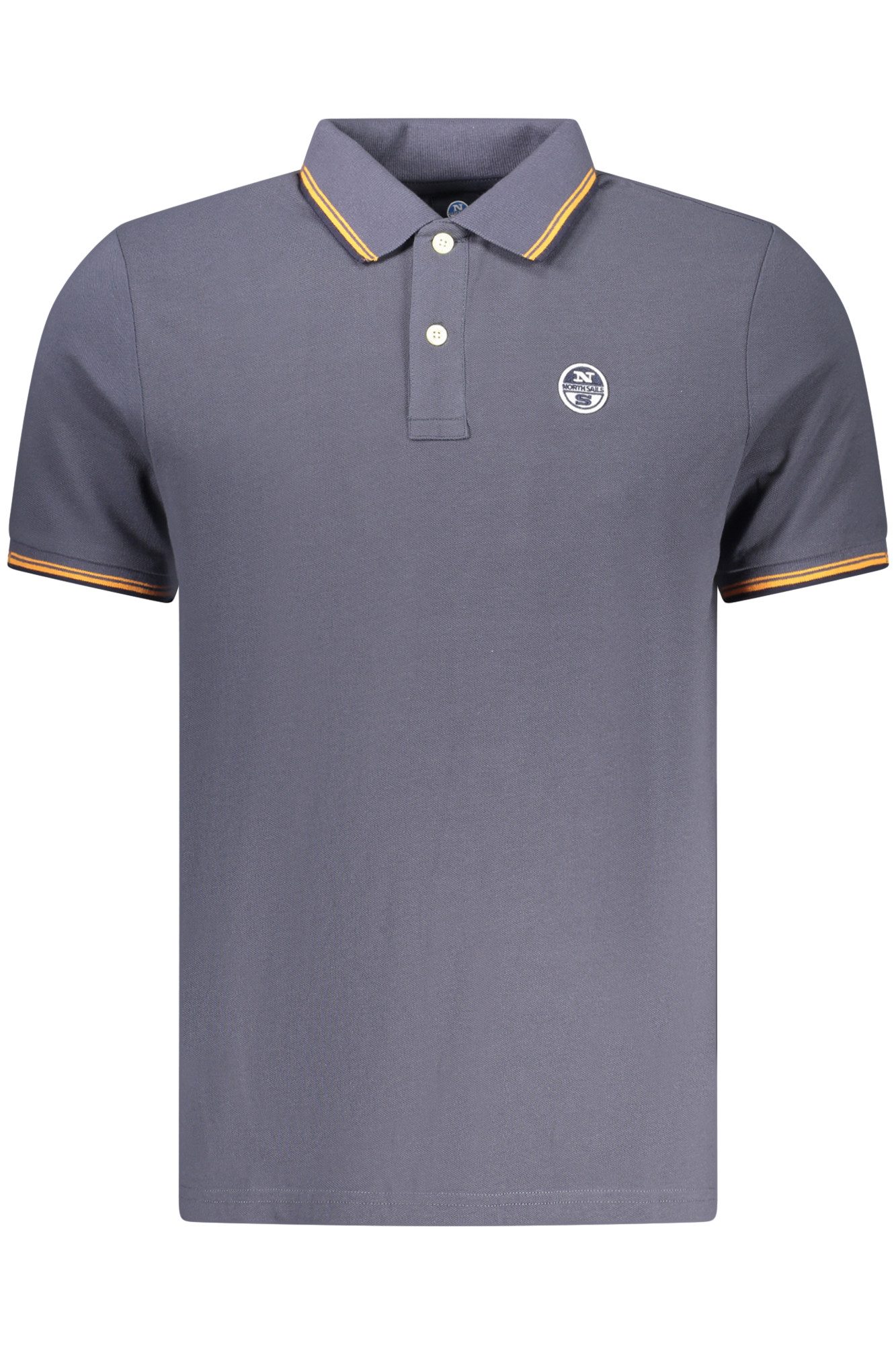 North Sails Poloshirt Blaues Kurzarm-Poloshirt für Herren mit