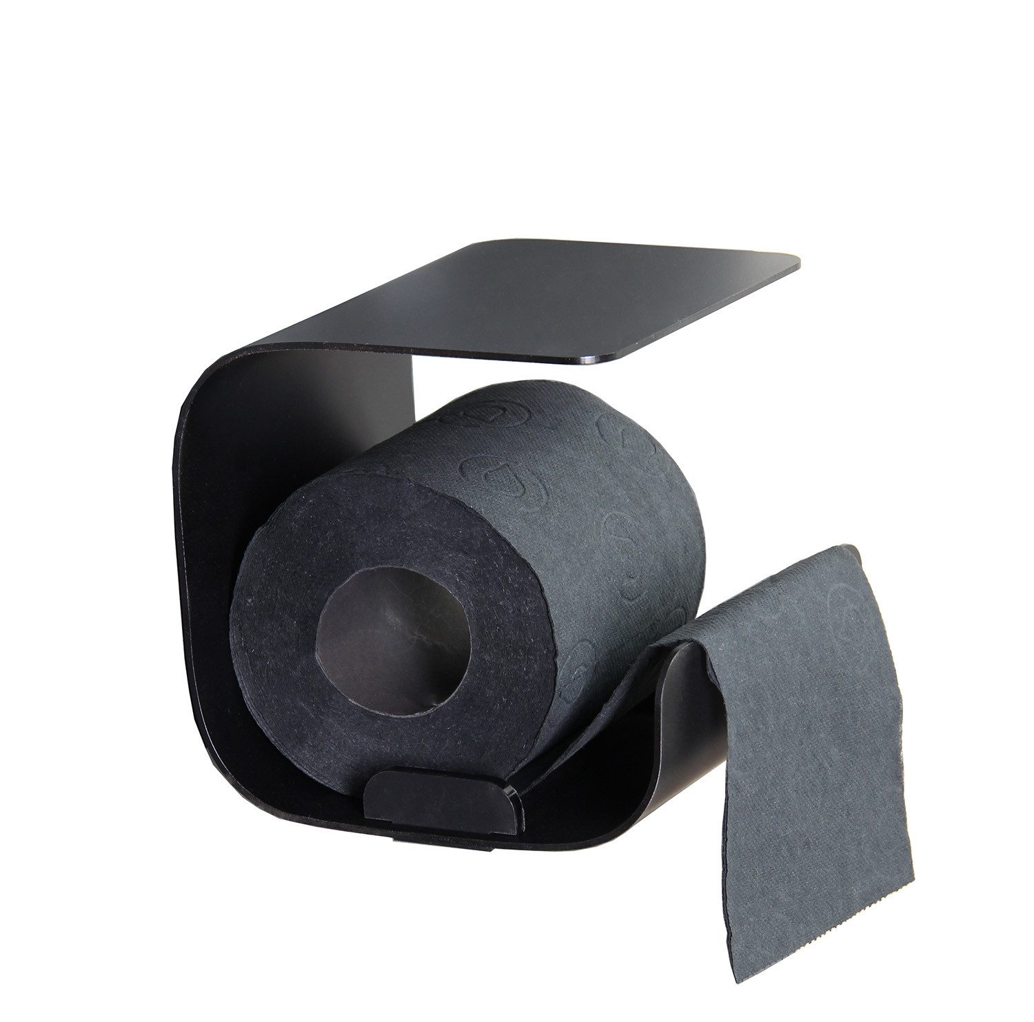 Schönbeck Design Toilettenpapierhalter Toilettenpapierhalter schwarz