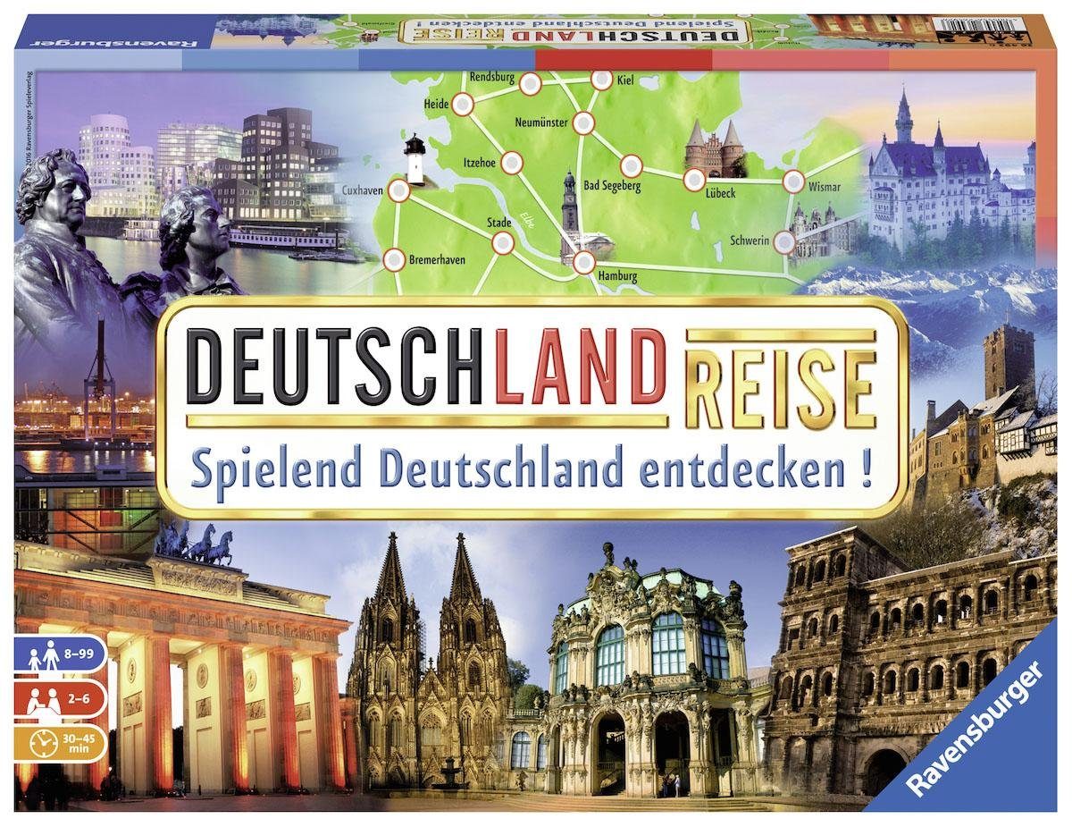 Ravensburger Spiel, Deutschlandreise, Made in Europe, FSC® - schützt Wald - weltweit