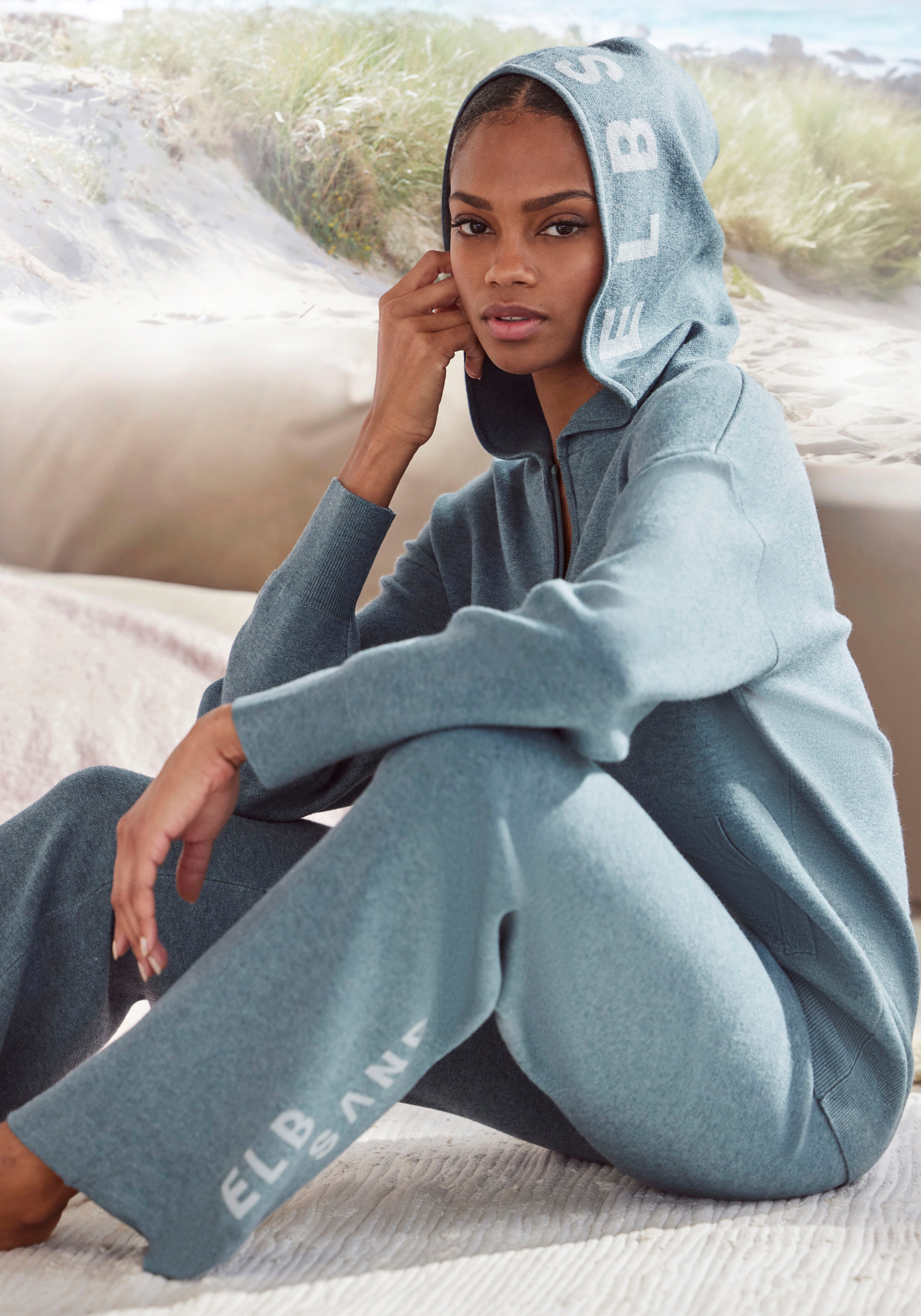 Elbsand Strickjacke aus hochwertigem Strick, Loungewear