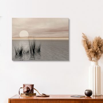 Posterlounge Holzbild Gabi Siebenhühner, Sonnenuntergang, Schlafzimmer Fotografie