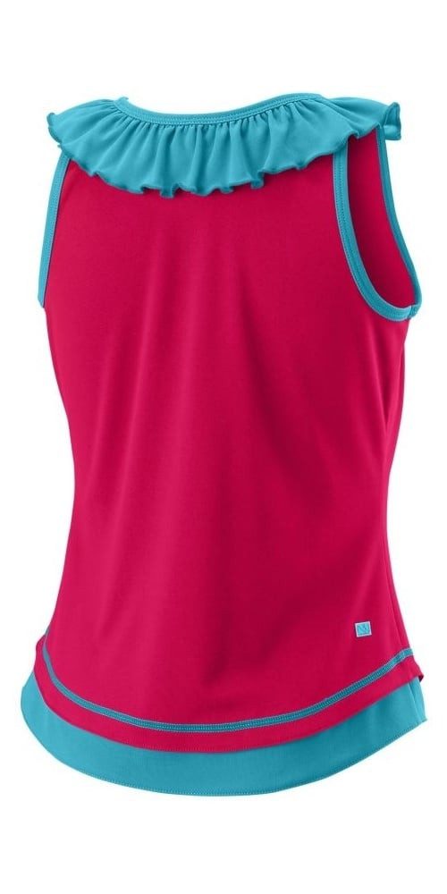 Wilson Tanktop Tennis-Tank Competition II pink/blau Mädchen