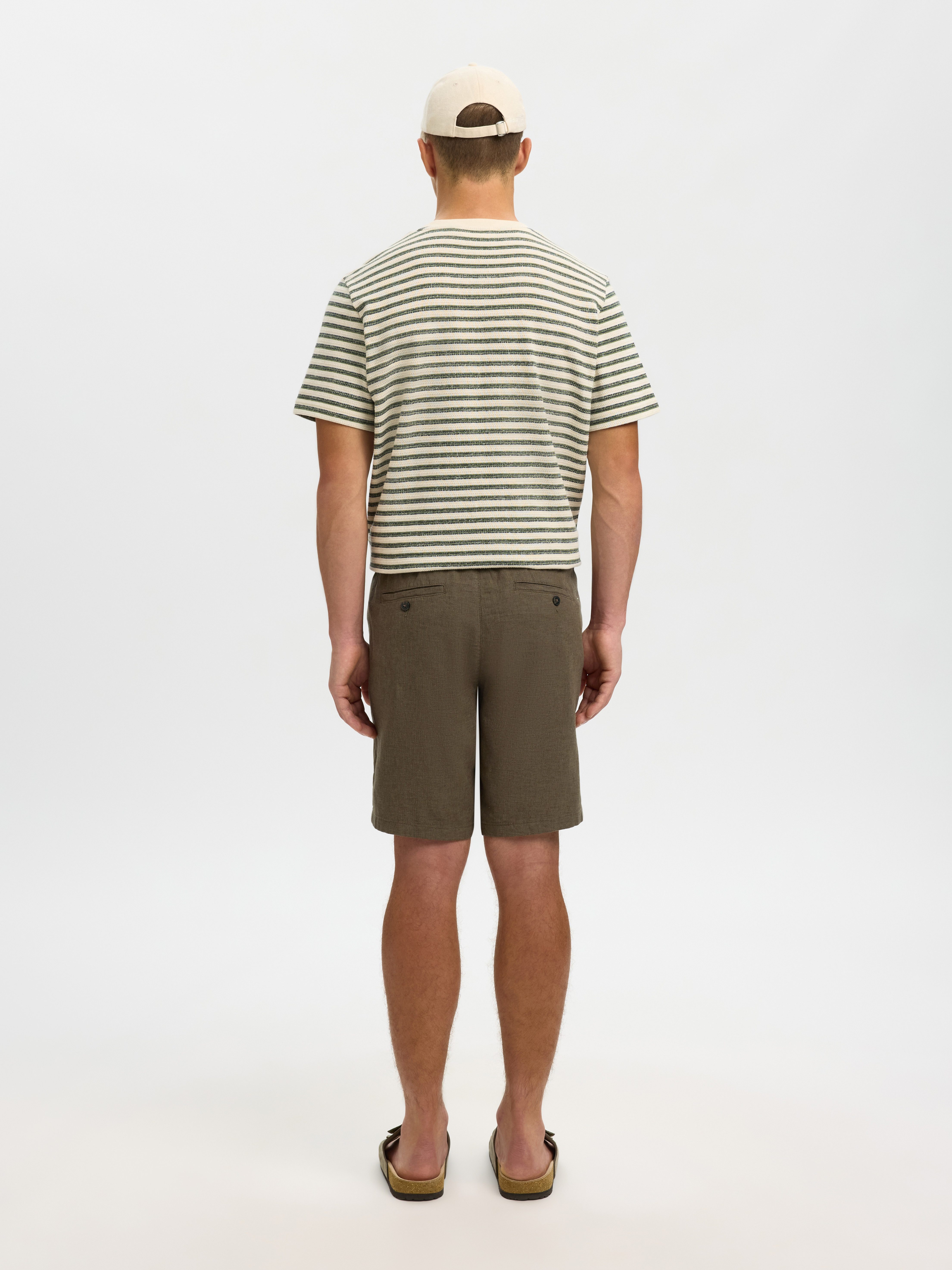 Selected Chinoshorts SLHREGULAR-BRODY SUN SHORTS NOOS Baumwollmischung, regular fit