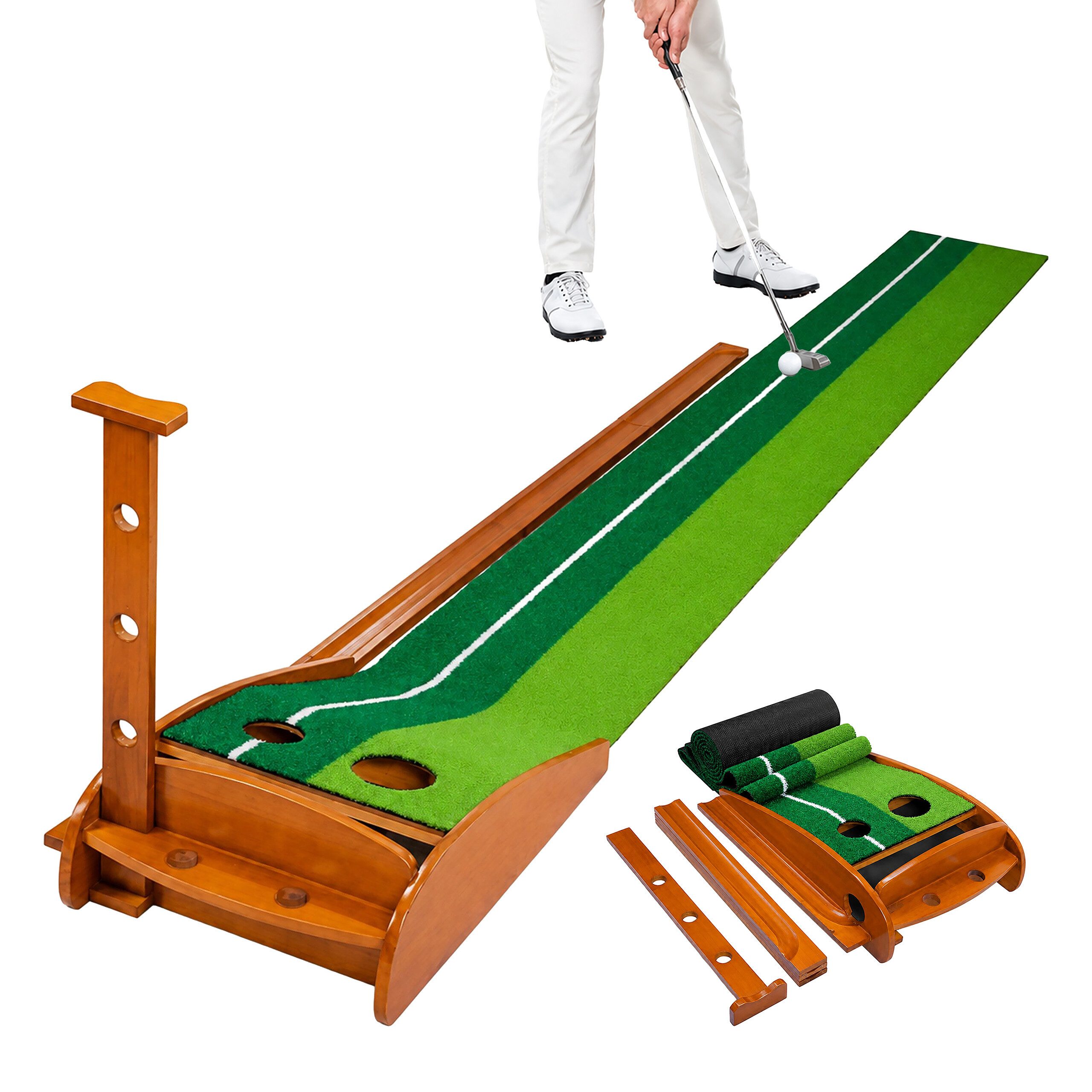 relaxdays Puttingmatte automatische Ballrückgabe (1-St)