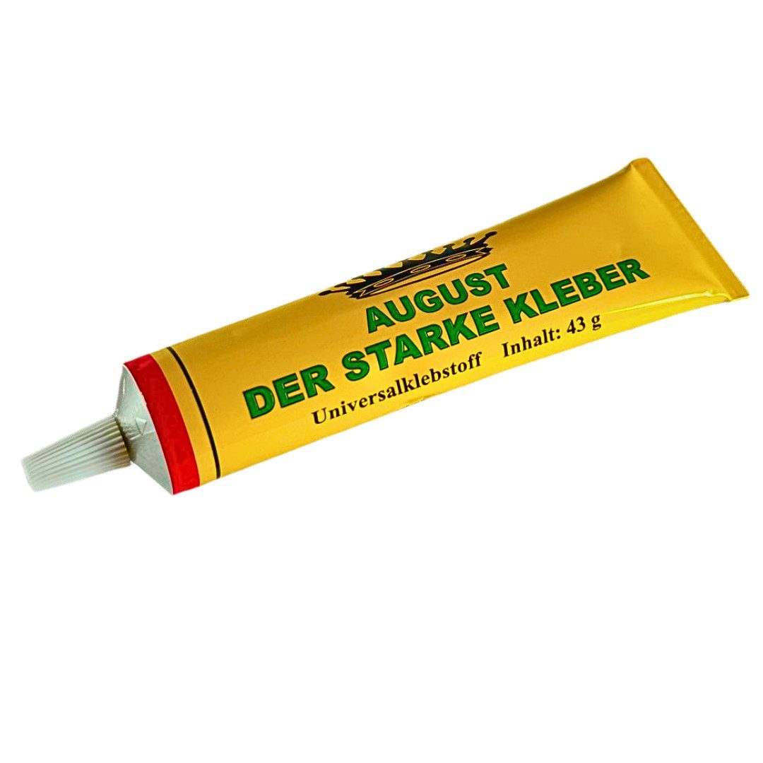 RACEL Sekundenkleber Universalkleber á 43 g Kontaktkleber für Holz Leder Glas Metall, (1-tlg), Für Glas, Holz, Leder, Keramik