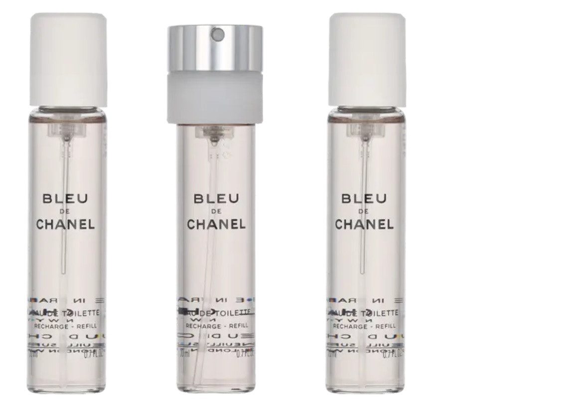 CHANEL Eau de Toilette Bleu de Chanel, Glasflakon, Parfüm EDT, Herrenduft