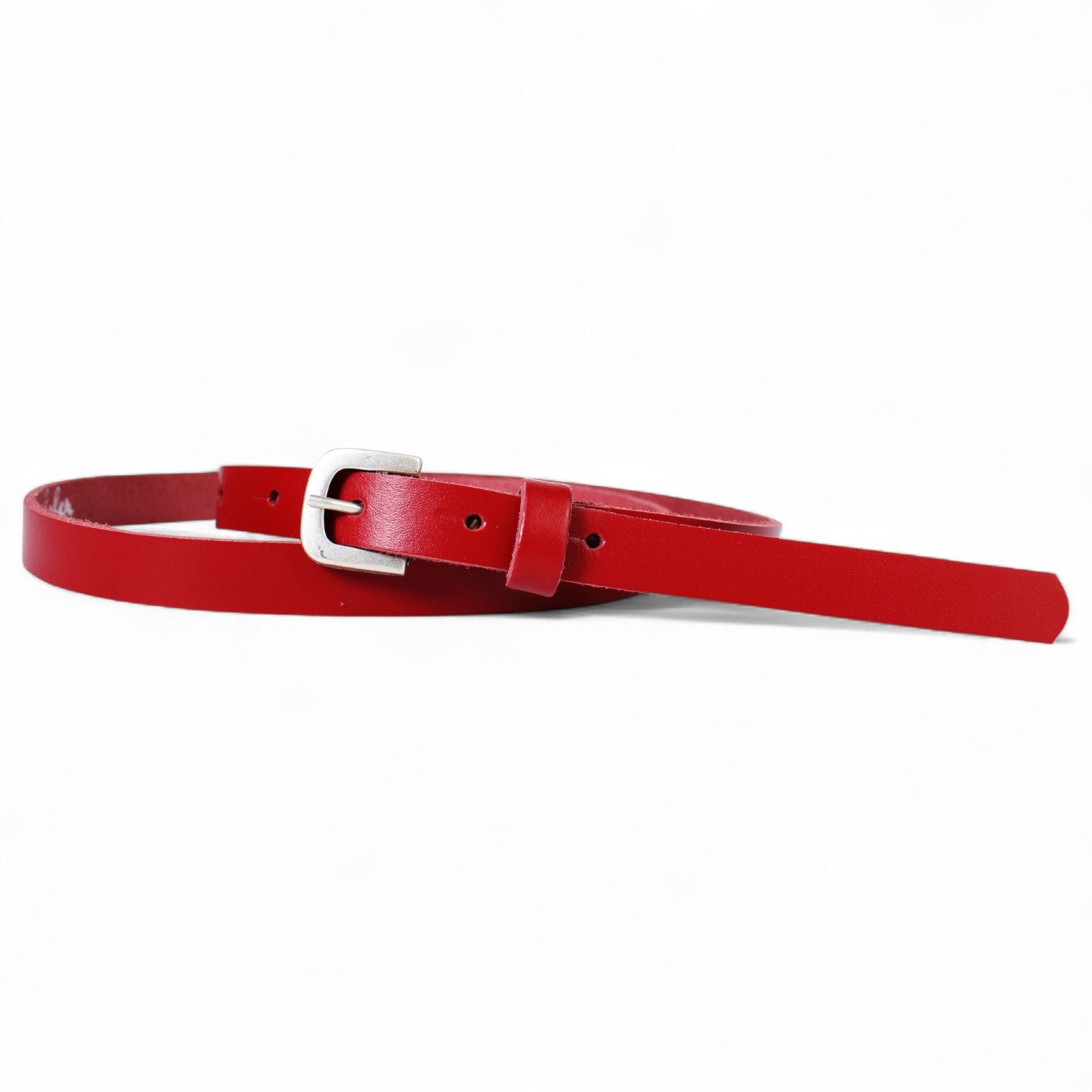 FRONHOFER Taillengürtel 19174 (1-St) Schmaler Gürtel 1,3 cm aus Rindsleder, günstig online kaufen