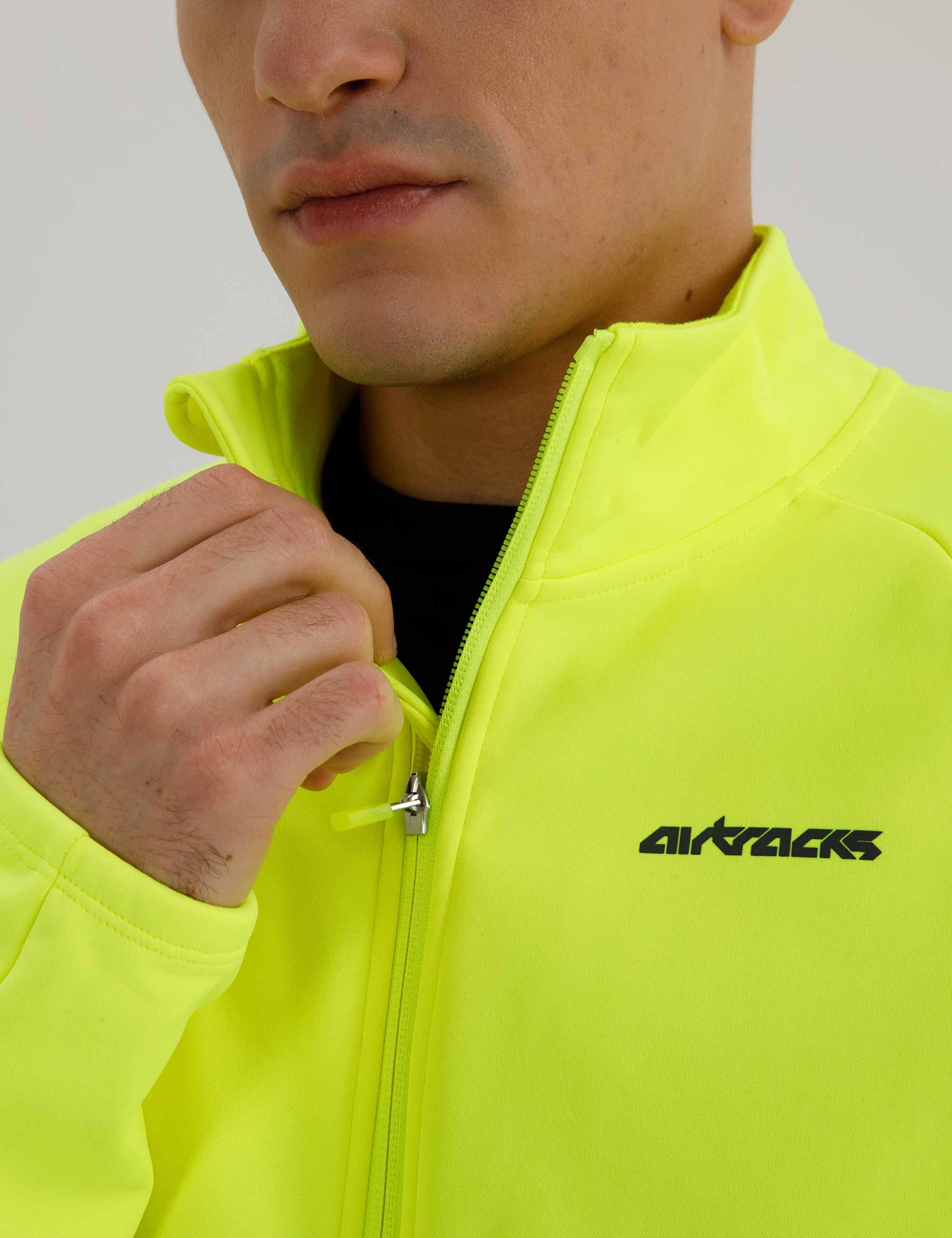 Airtracks Fahrradjacke Herren Winter Thermo Softshell Fahrradjacke Active C günstig online kaufen