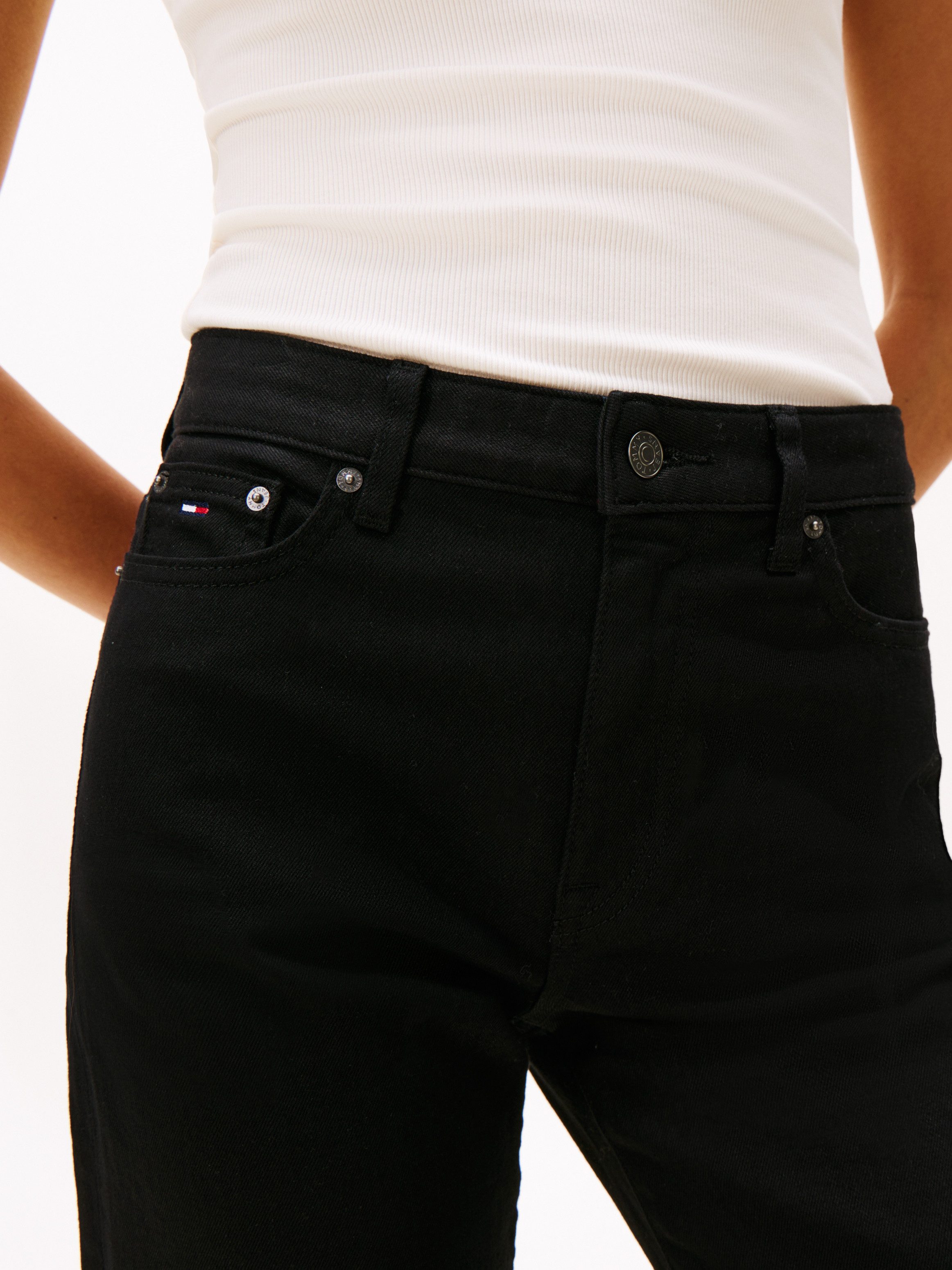 Tommy Jeans Slim-fit-Jeans KIRA MR SLIM STR DI4187