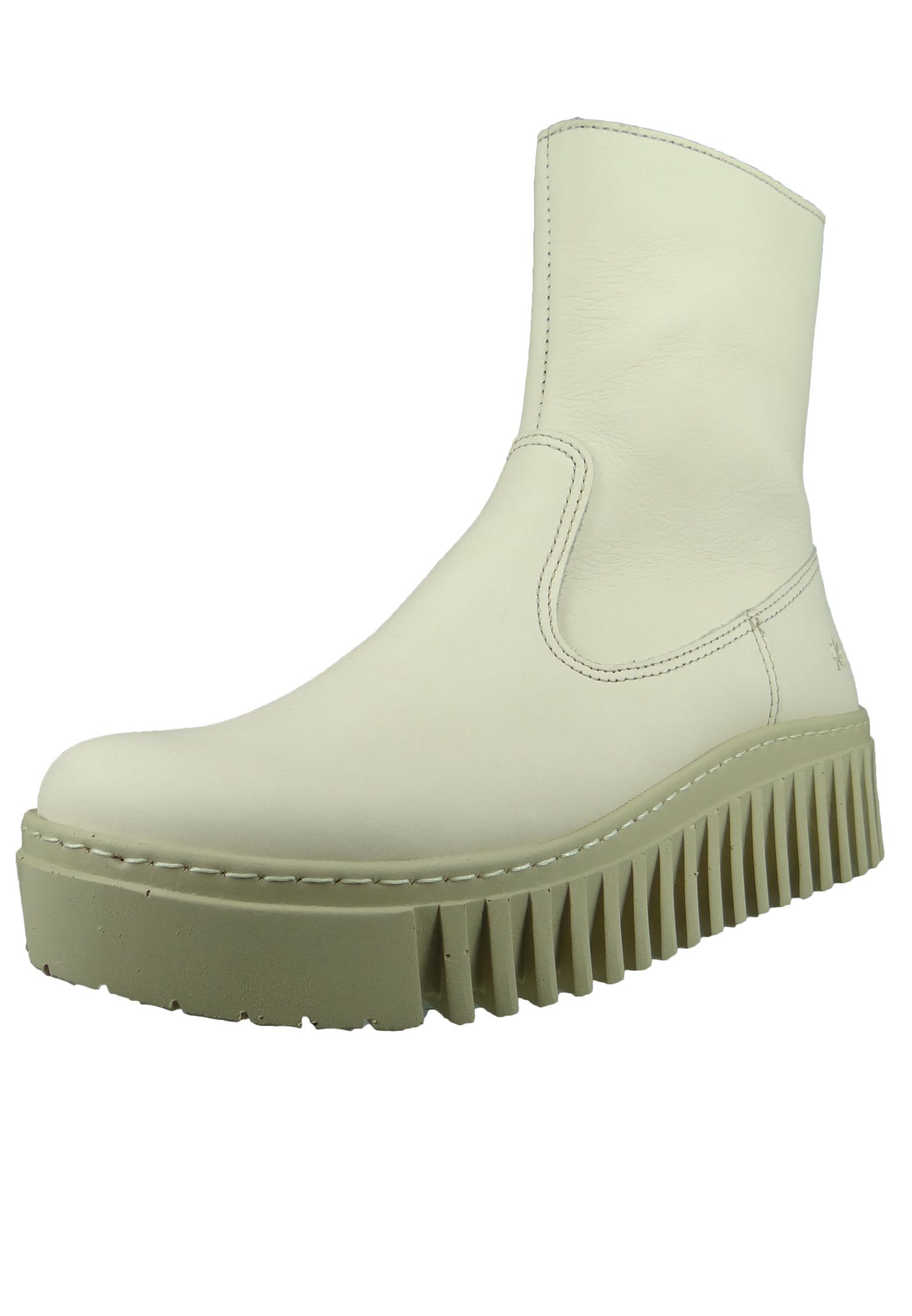 Art 1531 Brighton Grass Waxed Cream Stiefelette