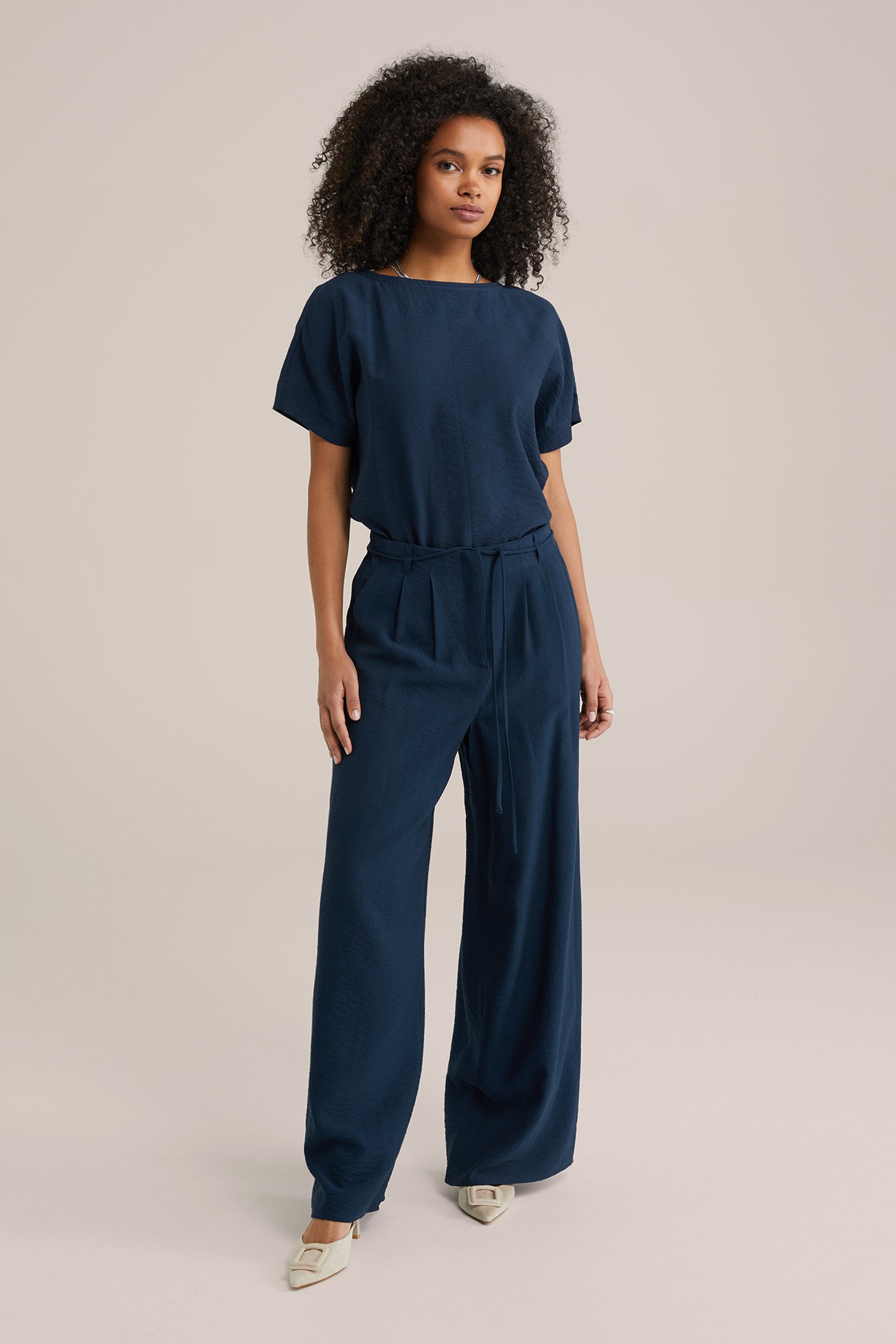 WE Fashion Kurzarmbluse günstig online kaufen