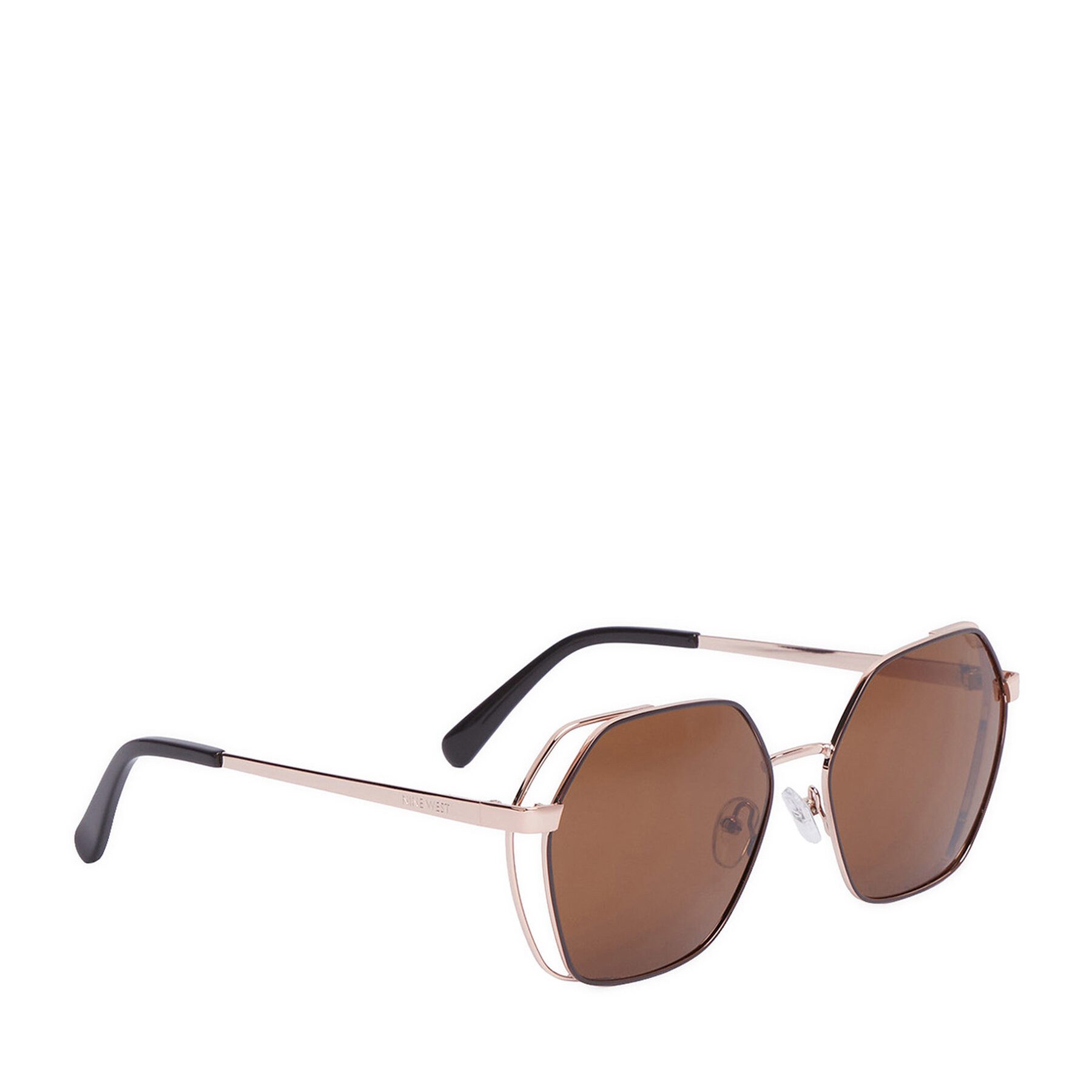 Nine West Sonnenbrille Nine West Damen-Sonnenbrille Gold