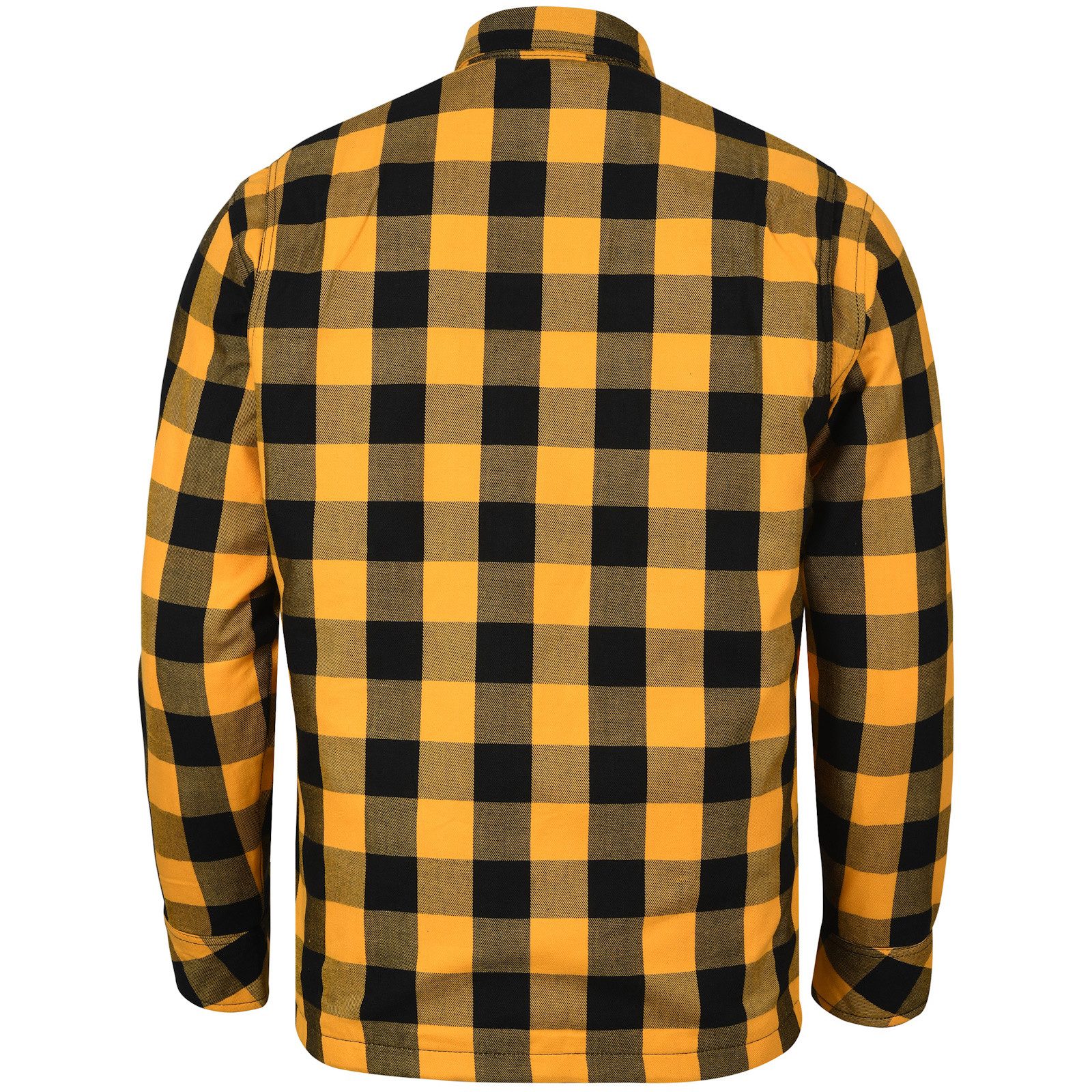 Bores Motorradjacke Bores Lumberjack Jacken-Hemd Basic schwarz / gelb Herren motorradjacke herren