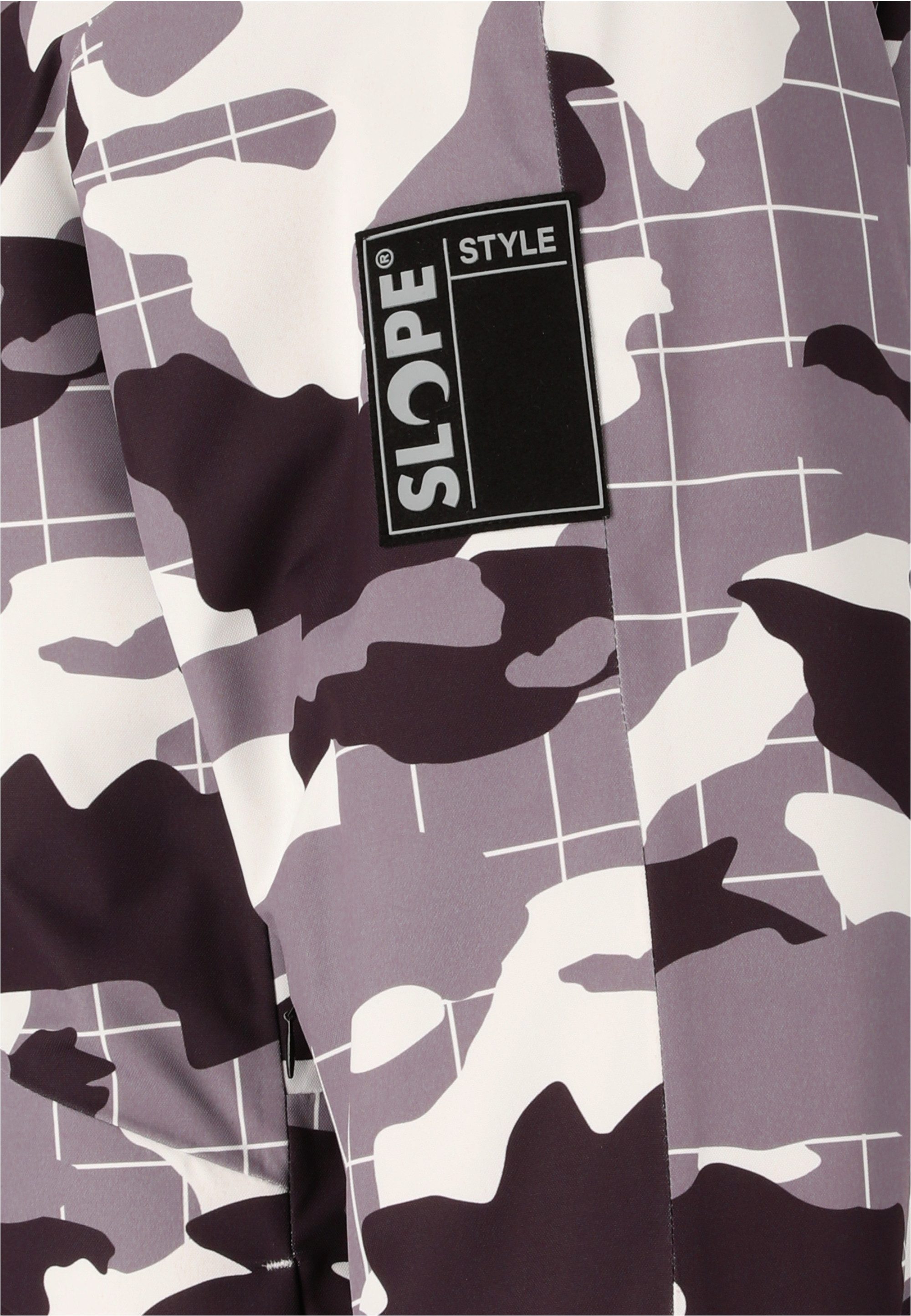 SLOPE Skijacke Kenai mit All-Over-Print und Top Ausstattung