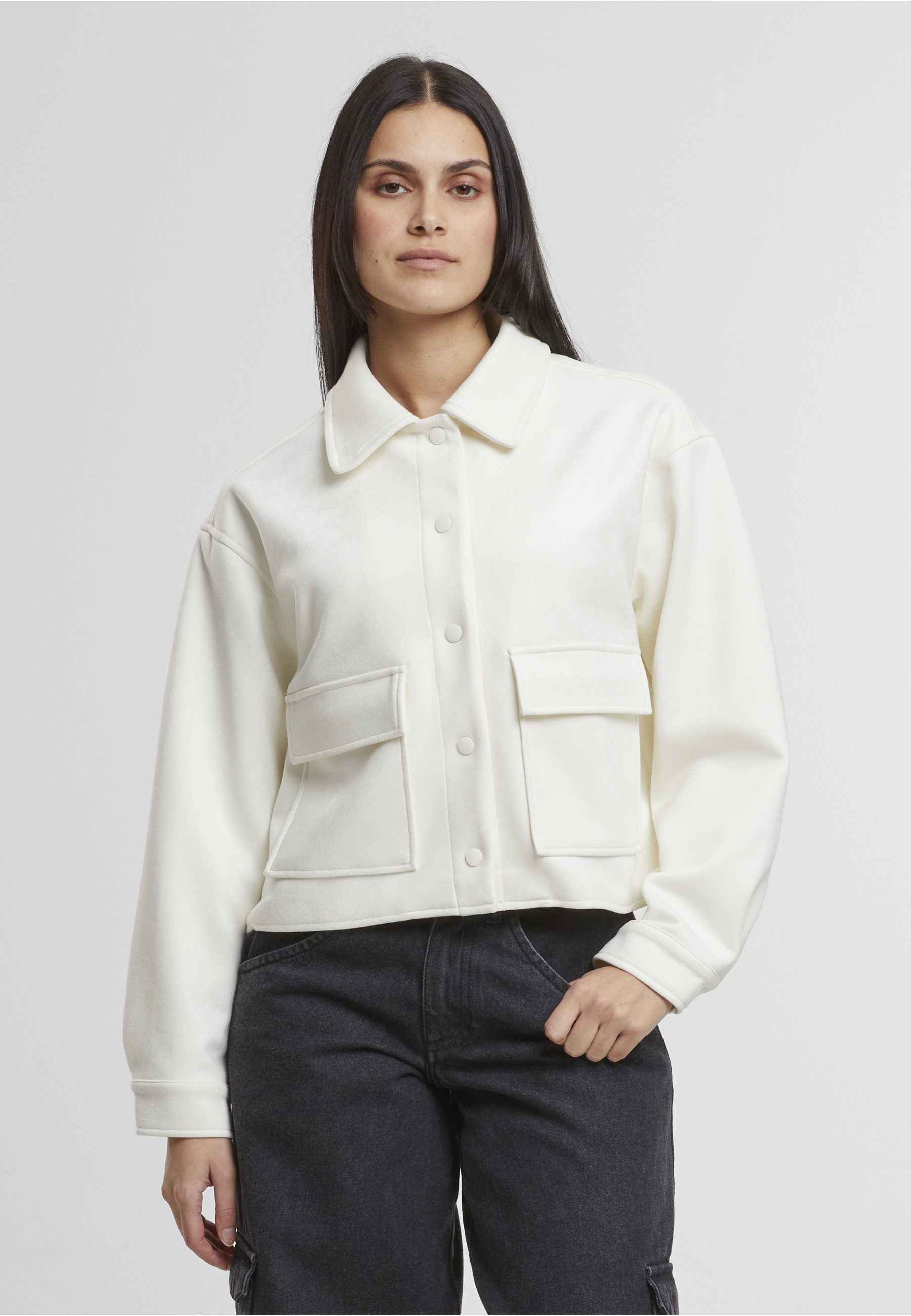 URBAN CLASSICS Langmantel Urban Classics Ladies Soft Touch Jacket