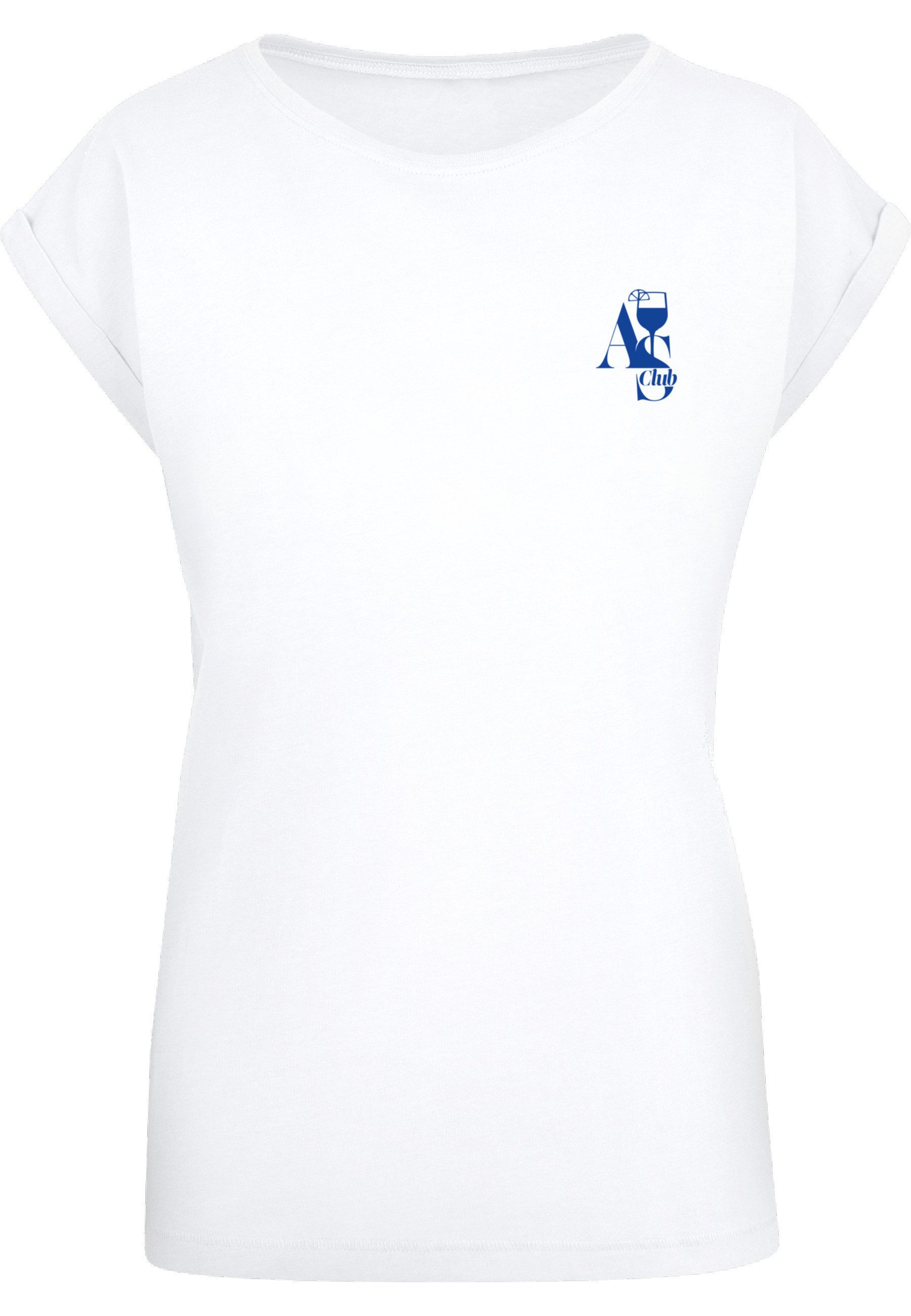 Miss Tee T-Shirt Miss Tee A S Club Ladies Extended Shoulder Tee (1-tlg)
