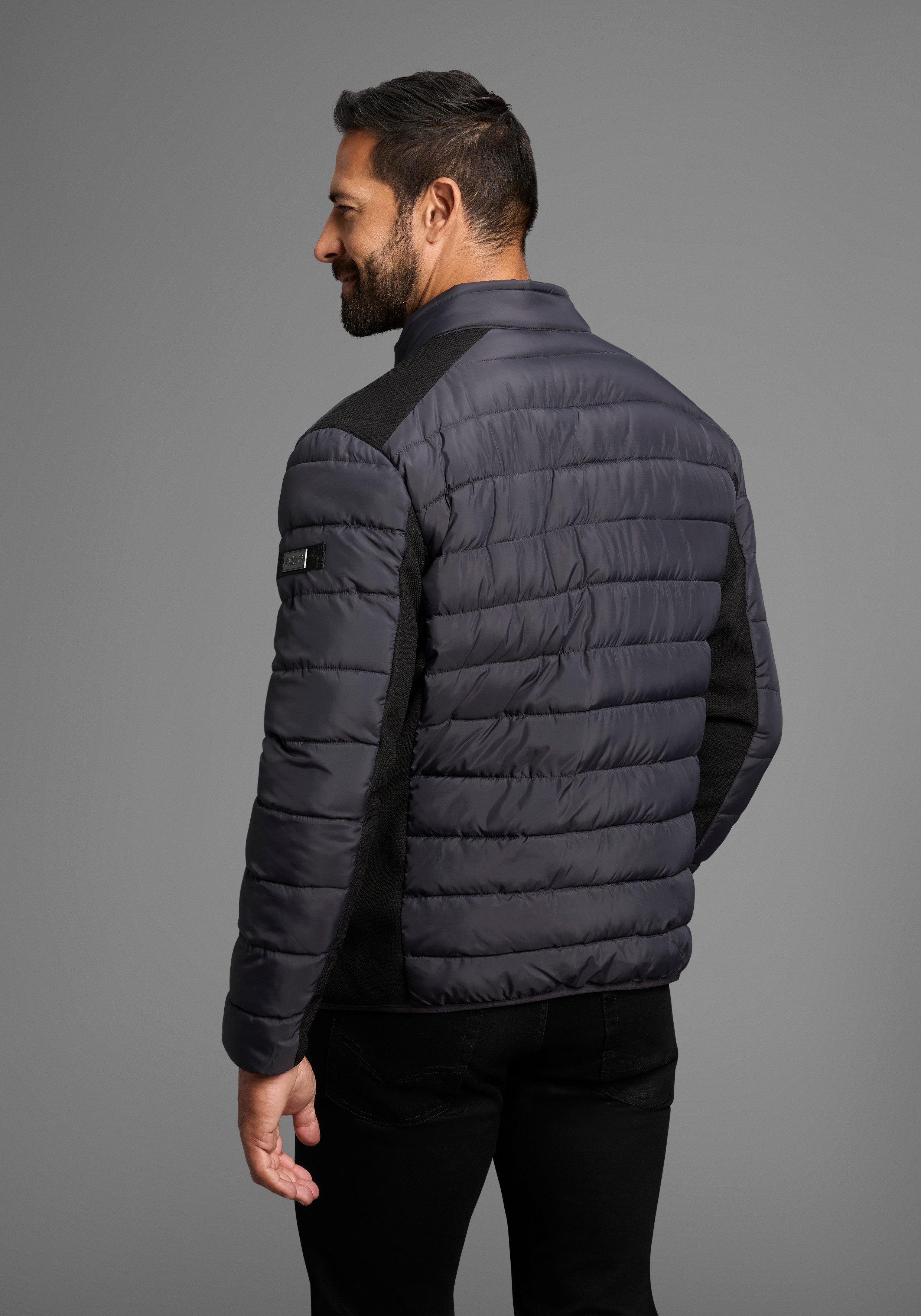 Man's World Steppjacke mit Reißverschlusstaschen, mit Brusttasche, mit Innentaschen – Bild 4 von 5