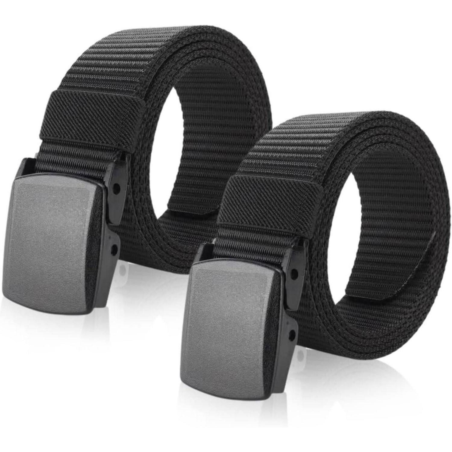 LuxusKollektion Synthetikgürtel Arbeitsgürtel Herren Nylon verstellbar Canvasgürtel für Arbeit und