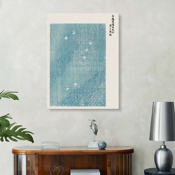 Posterlounge Acrylglasbild Taguchi Tomoki, Yatsuo No Tsubaki Hellblau I, Wohnzimmer Japandi Malerei