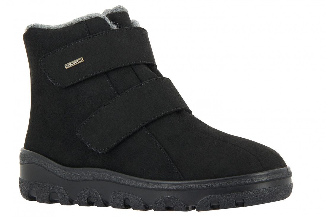 VAROMED Herren Winterstiefel Paul Weite G, wasserabweisend Klettstiefel