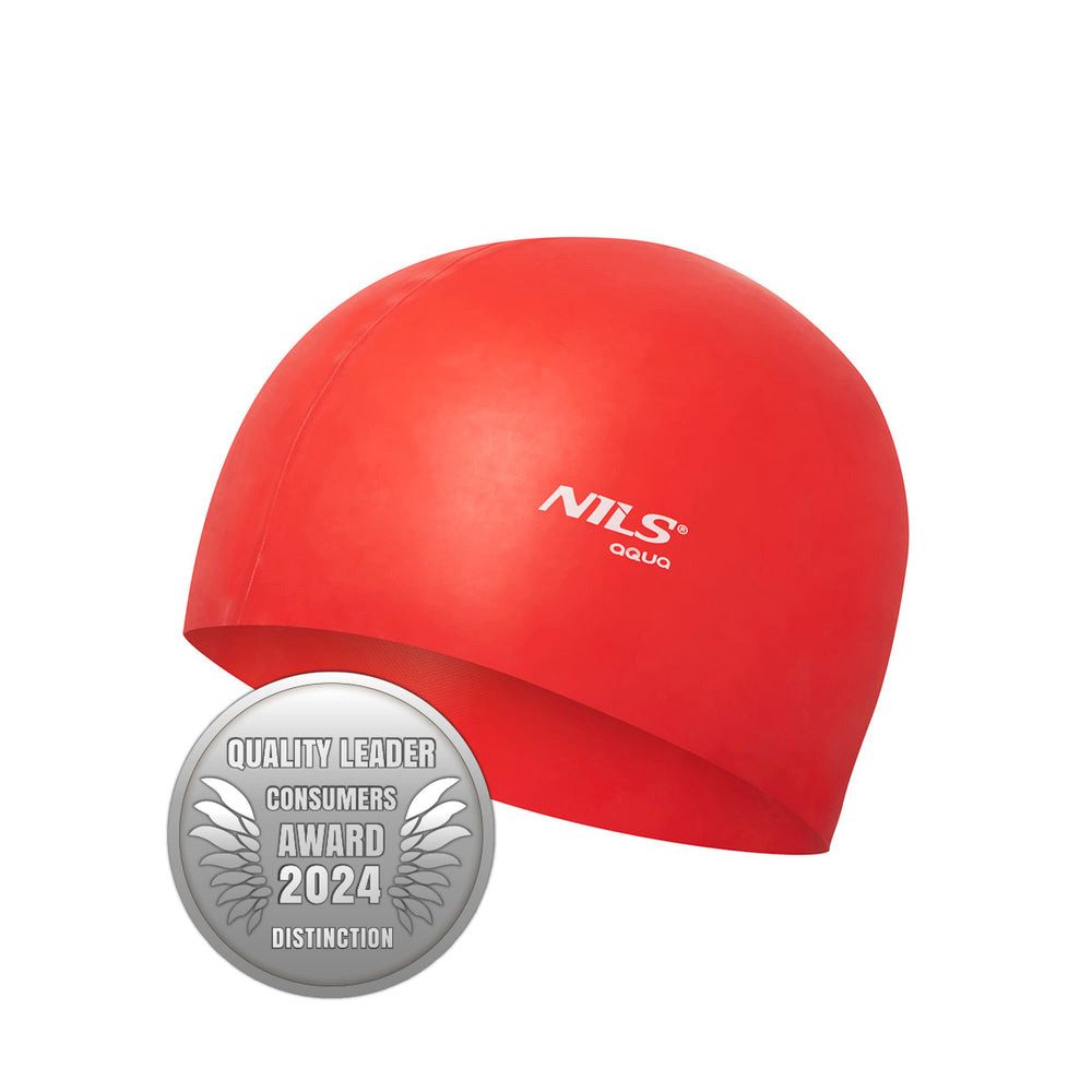 NILS AQUA Badekappe Duschhaube Badehaube (Spar-Set, 1 St), reißfest und chemikalienbeständig für lange Nutzung