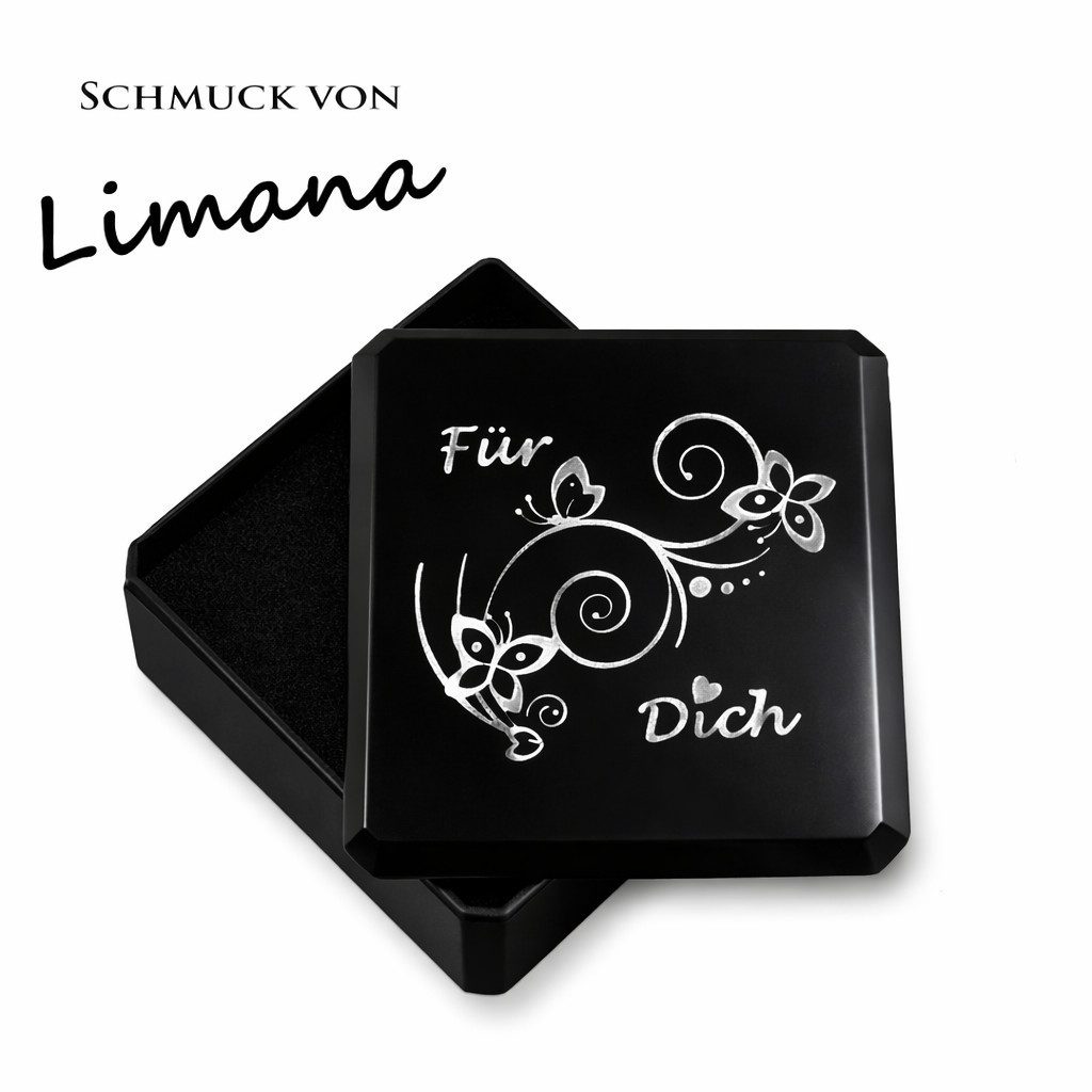Limana Paar Ohrhänger Kinder hängende Ohrringe Herz 925 Silber Brisur Mädchen Damen Geschenk (inkl. Dose Geschenk für Freundin Geburtstag Muttertag Valentinstag – Bild 2 von 5