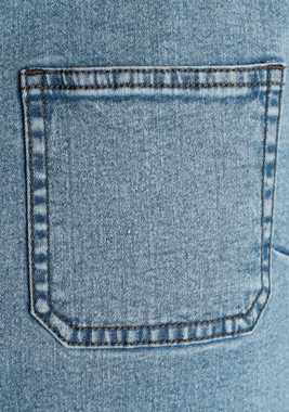 Arizona Jeansjacke Shacket Denim - Hemdjacke Weiter geschnitten