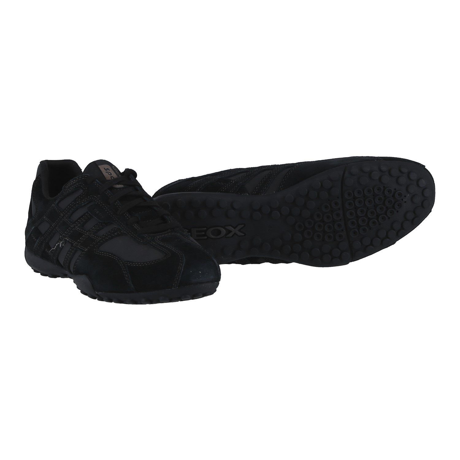 Geox Snake Original (Leder) schwarz Herren Sneaker günstig online kaufen