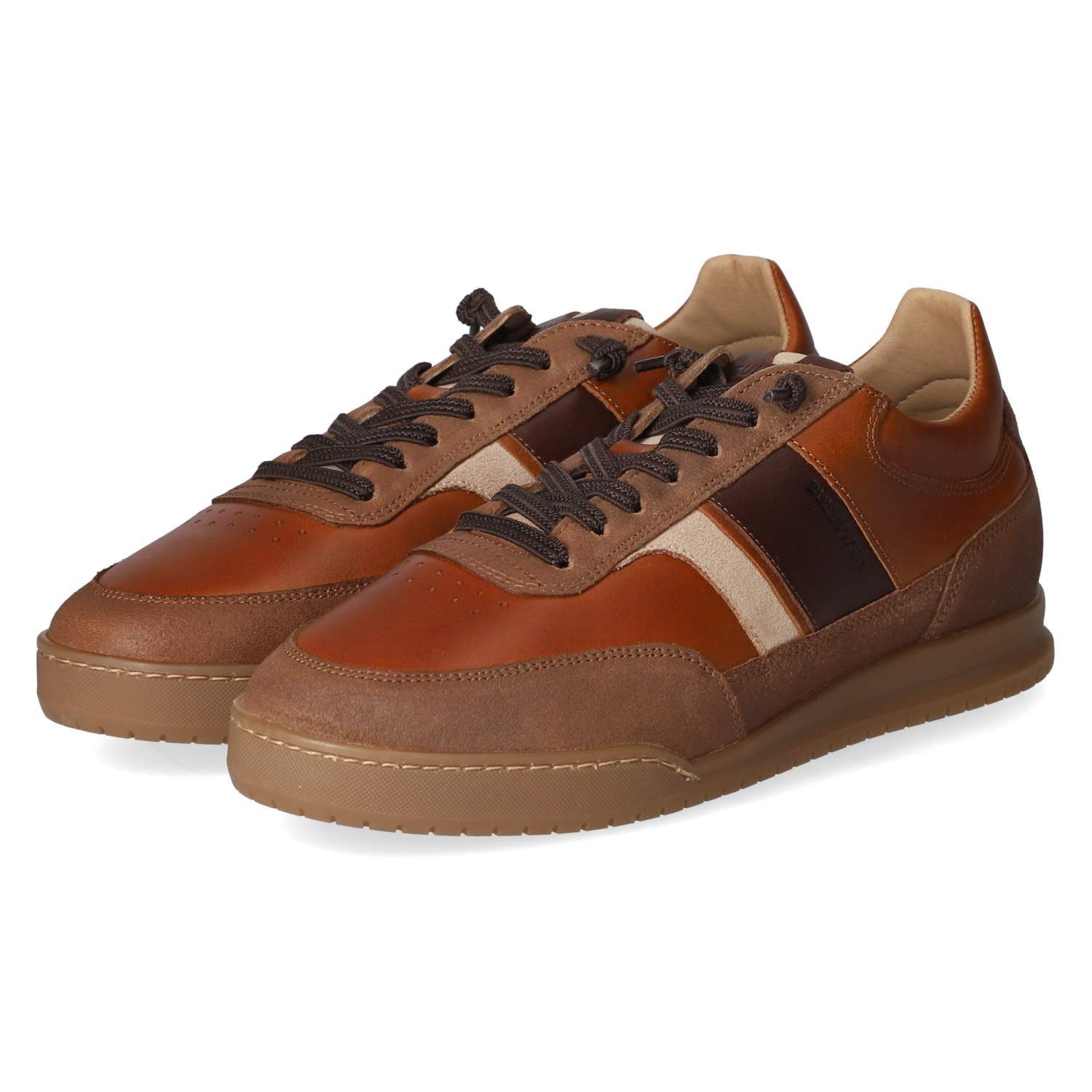 Bullboxer Bullboxer Sneaker Low 7CI0090102 3300 Herren Leder brown Schnürschuh