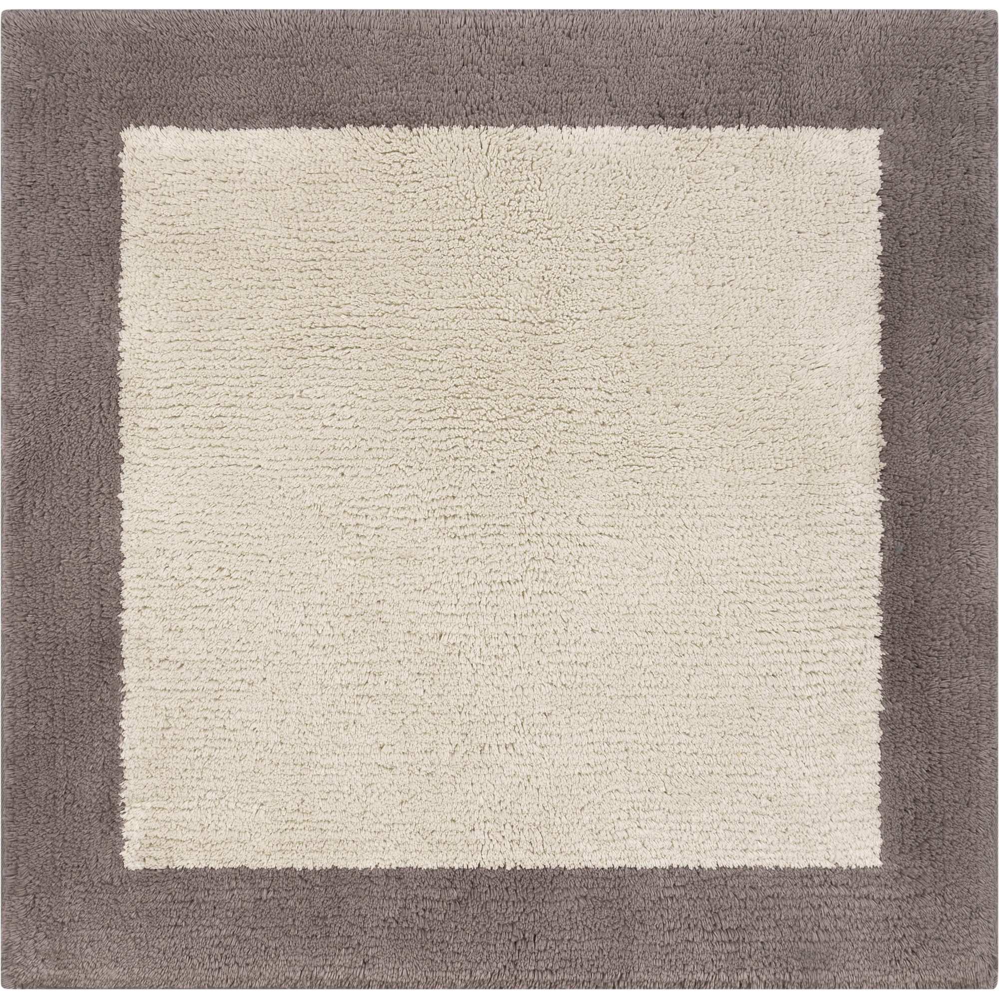 Cawö Home Badematte Frame 1010, 100% Baumwolle, Wende-Badteppich