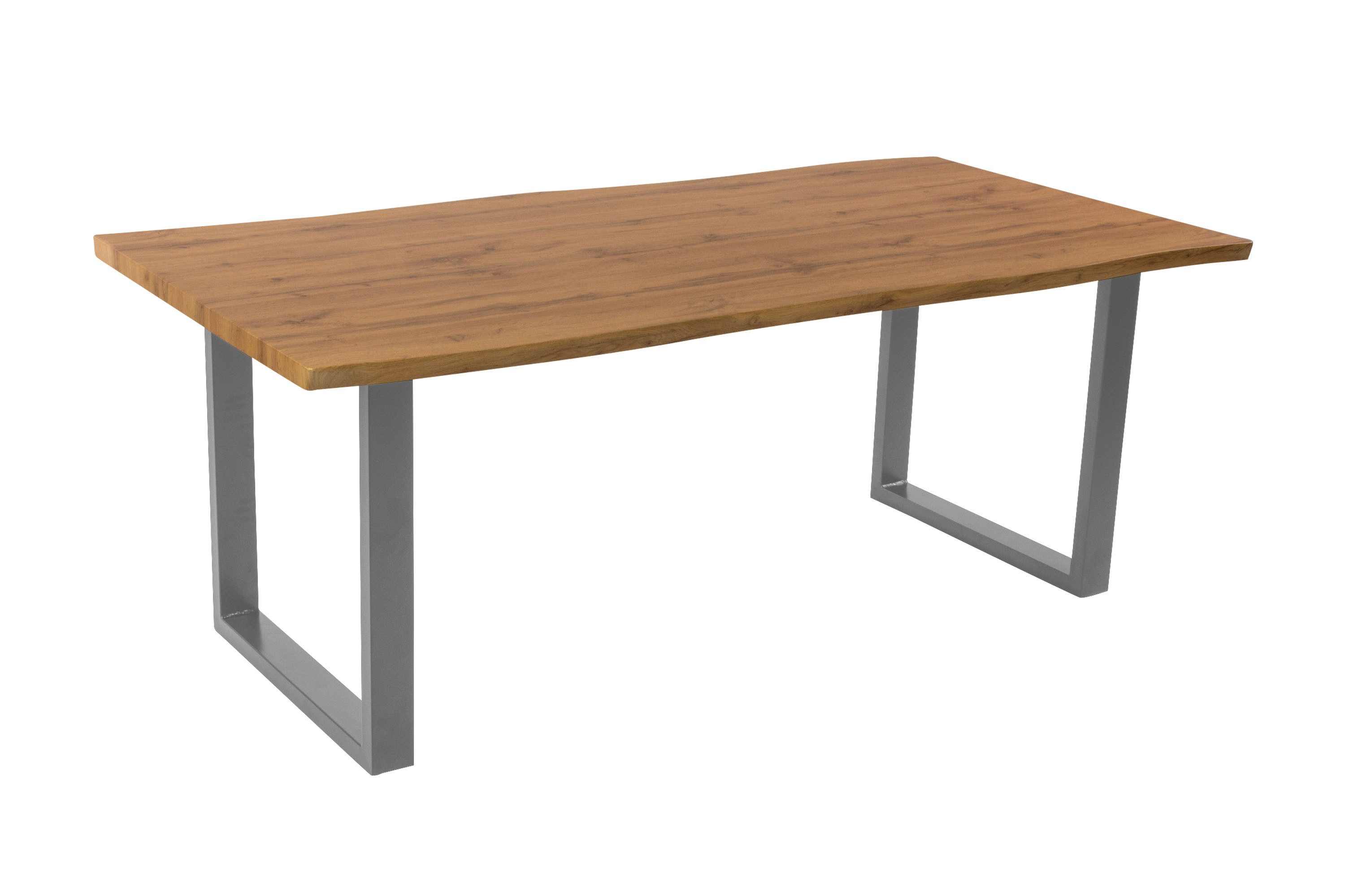 Loreno® Esstisch Josy, Holz Wildeiche-Optik, Baumkante, günstig online kaufen