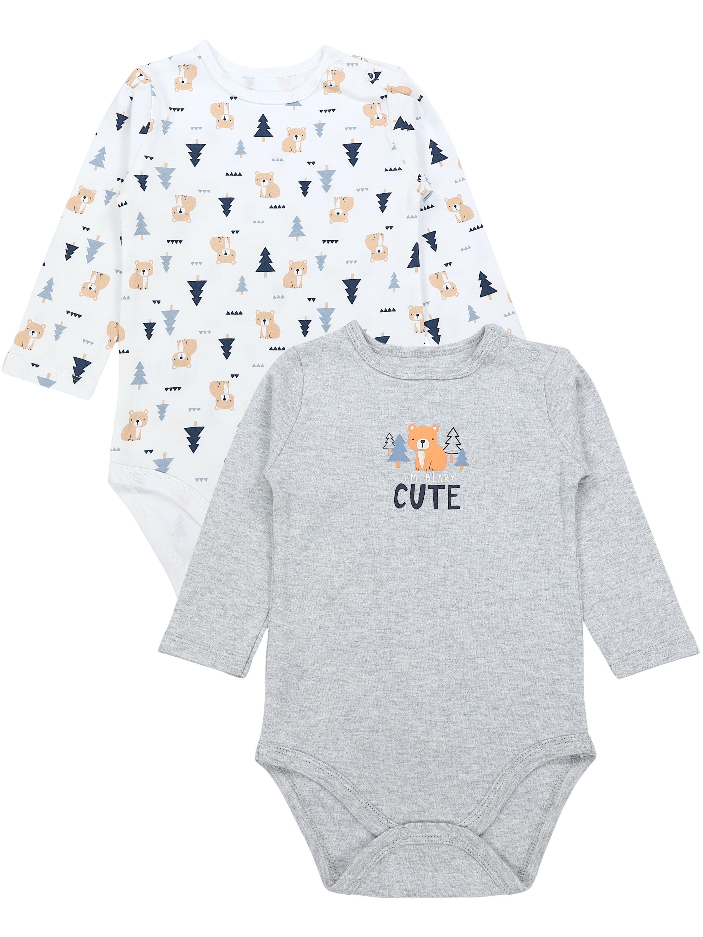 TupTam Langarmbody Baby Langarmbody-Set Unisex