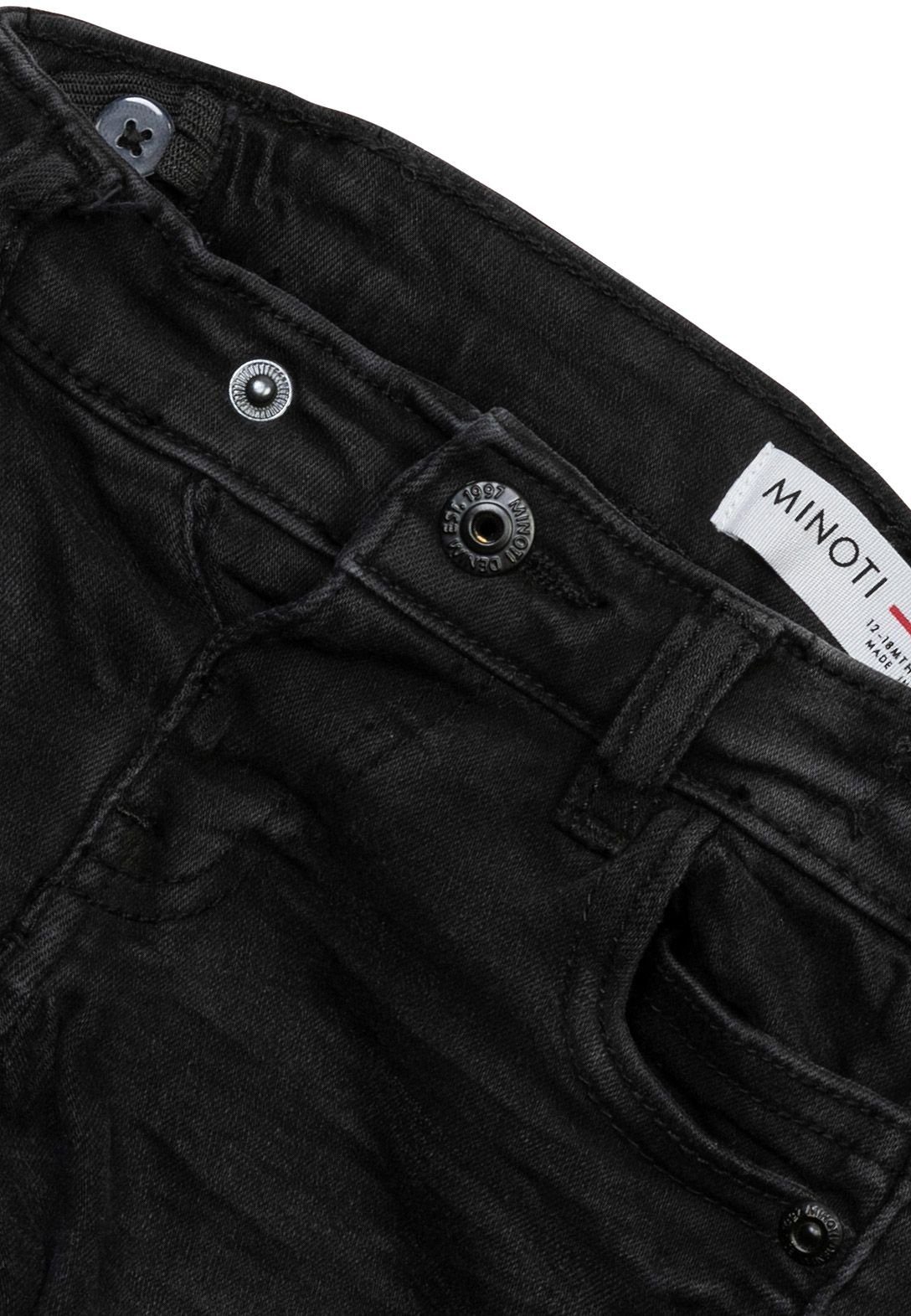 MINOTI Jeansshorts Klassische (1y-14y) Jeans-Shorts Denim-Schwarz