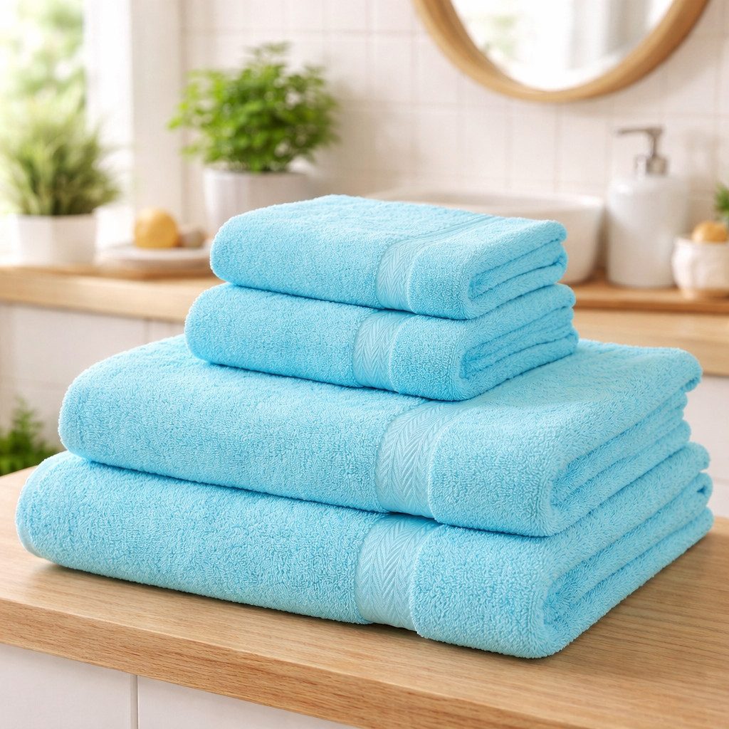 Betz Handtuch Set 4-tlg. PREMIUM 2 Handtücher und 2 Duschtücher, 100% Baumwolle (4-St) – Bild 2 von 5