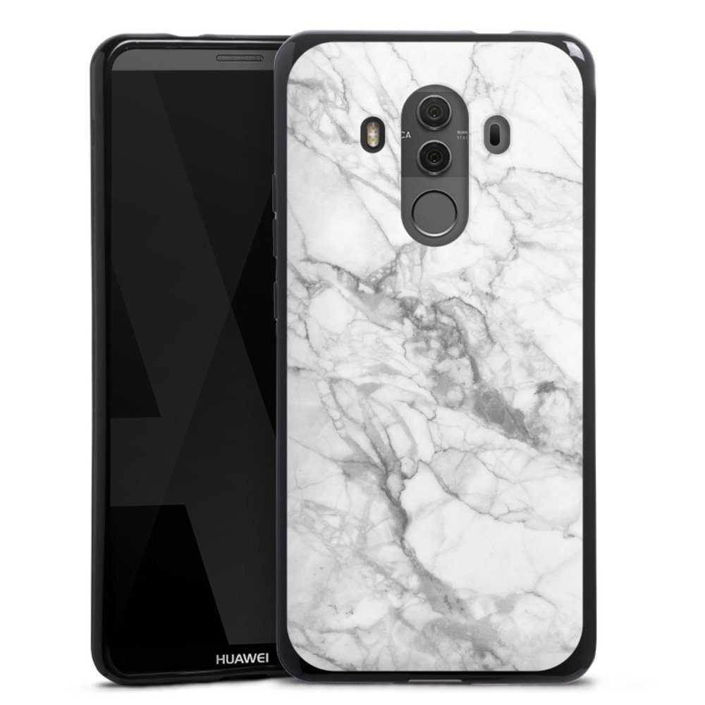 DeinDesign Handyhülle »Stein Marmor Muster Marmor«, Huawei Mate 10 Pro  Silikon Hülle Bumper Case Handy Schutzhülle