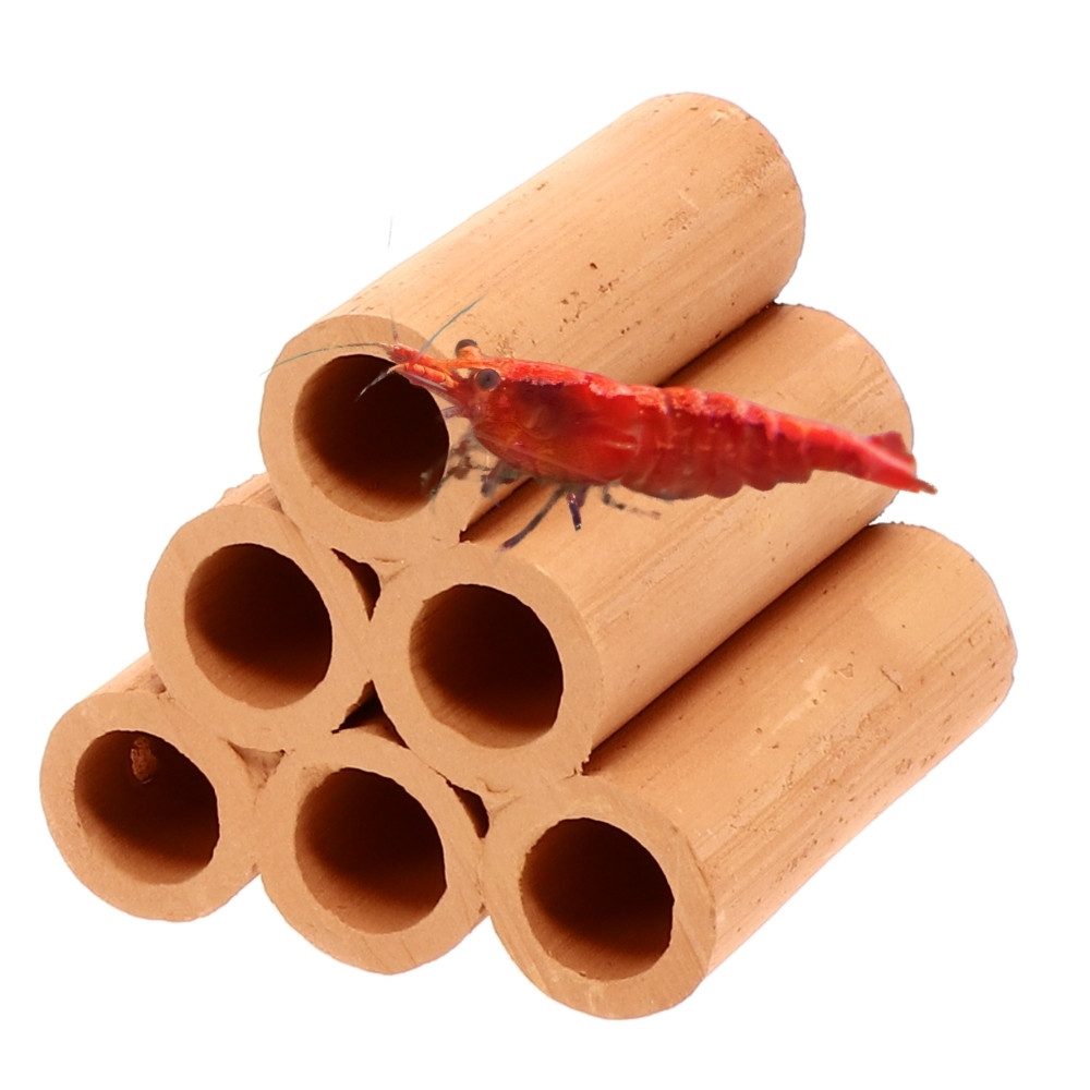 GarPet Aquariendeko Aquarium Deko Pyramide 6er Garnelen Röhre Höhle Krebs W günstig online kaufen