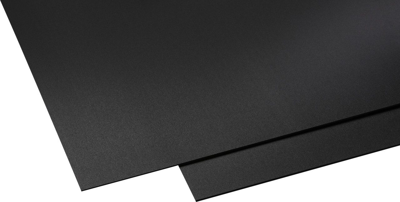 GUTTA Schneide- und Abdeckplatte Gutta Hartschaumplatte 50 x 100 cm, 3 mm, schwarz, Kunststoff