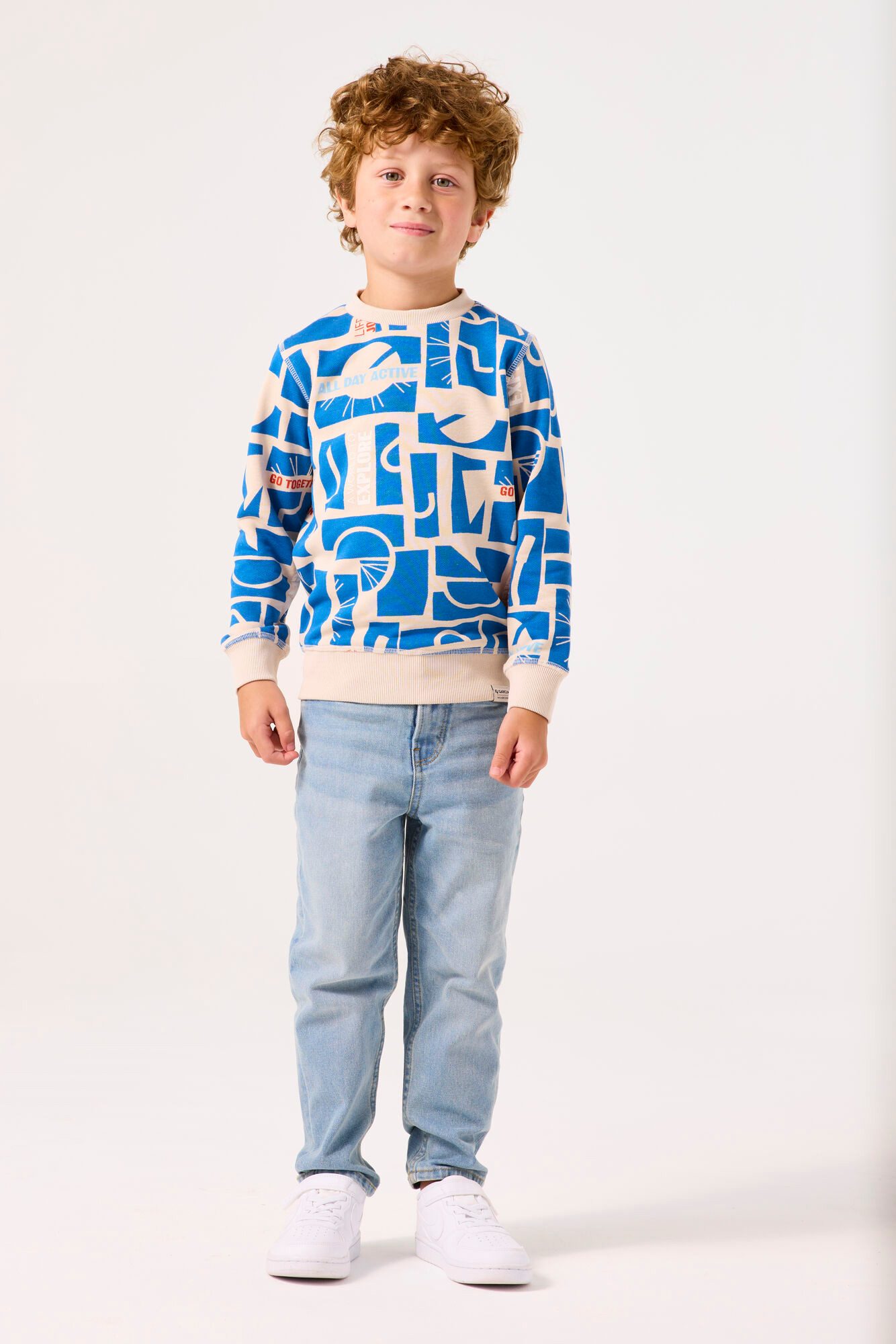Garcia Sweatshirt grafisches Muster