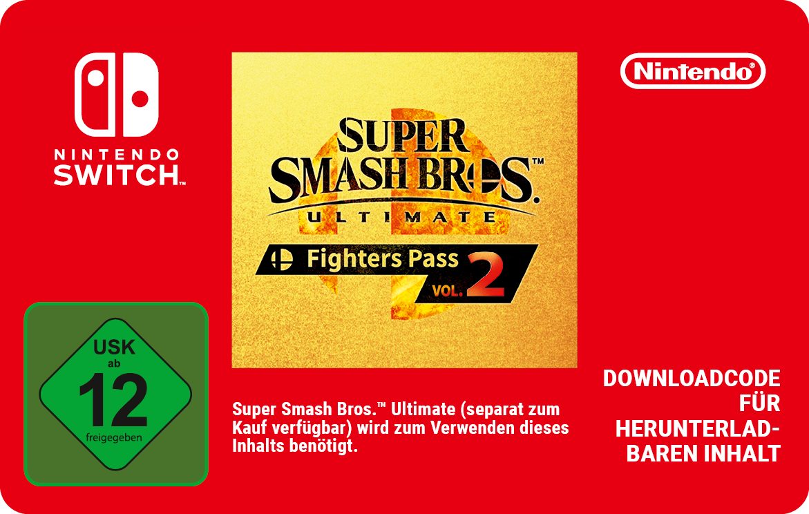Super Smash Bros. Ultimate: Fighters Pass Vol. 2 (Download-Code), Nintendo Switch