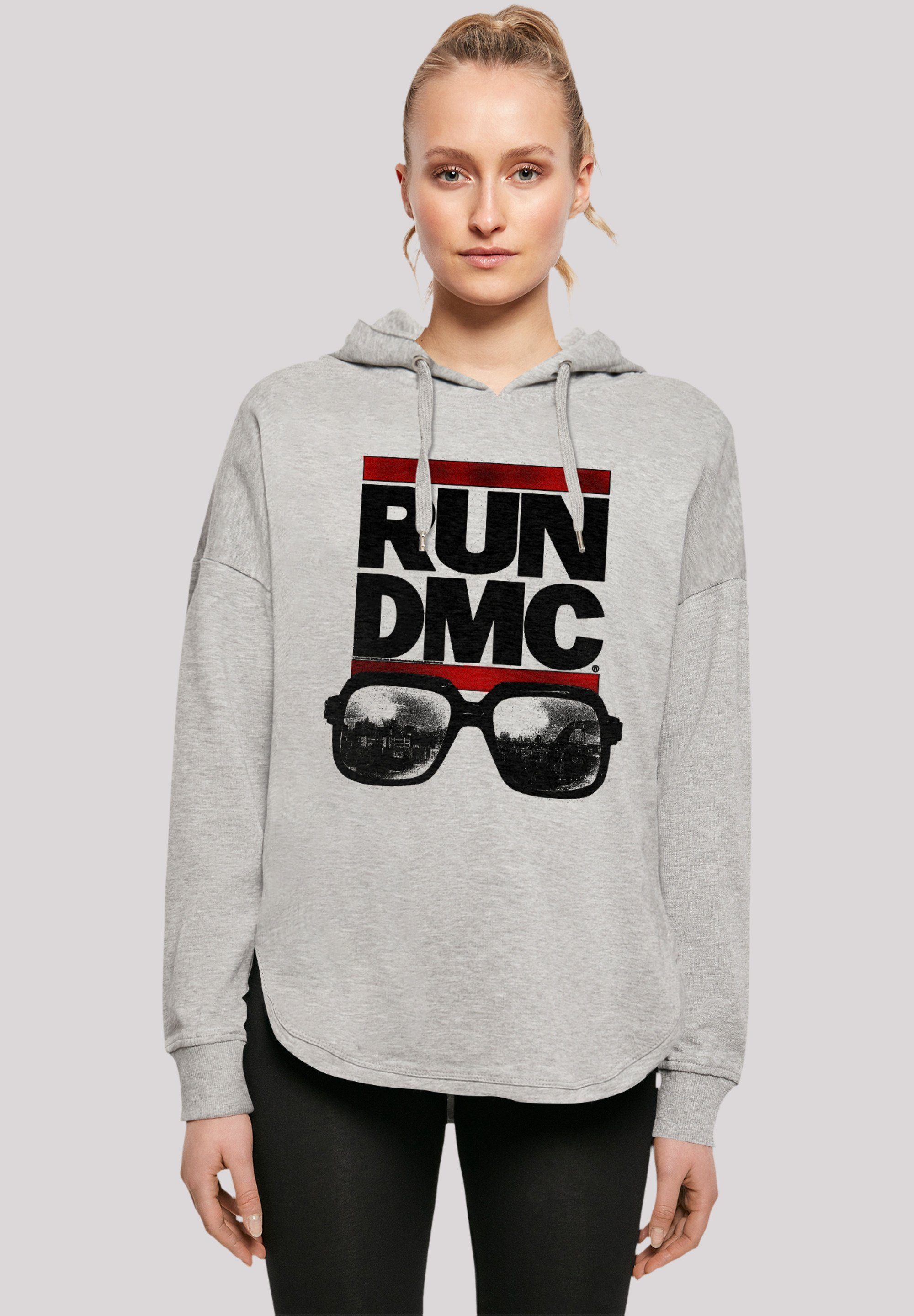 F4NT4STIC Sweatshirt Run DMC Hip-Hop Music Band NYC Musik,Band,Logo grey