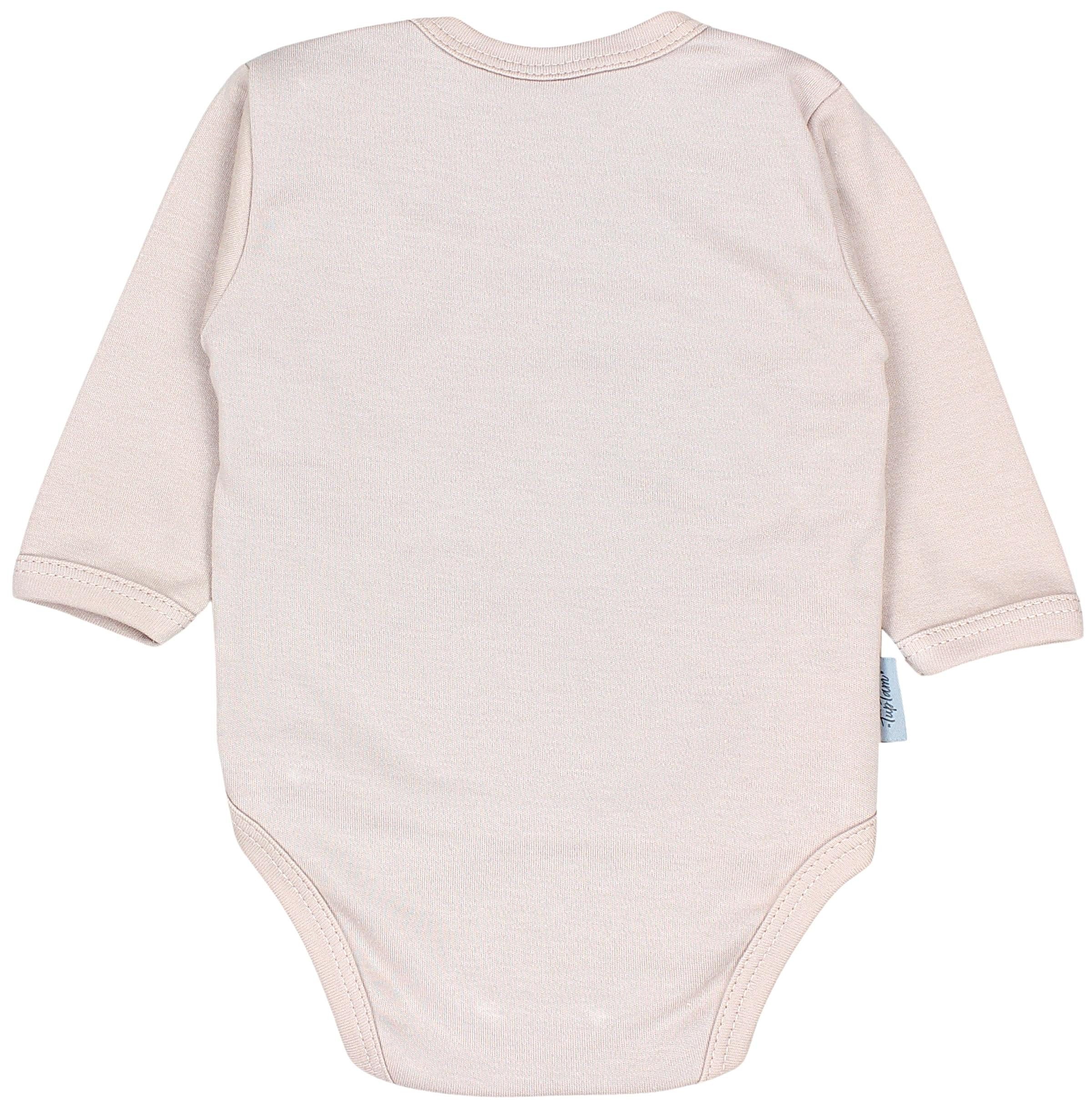 TupTam Langarmwickelbody TupTam Baby Langarm Wickelbody Mädchen Body Jungen im 5er Set