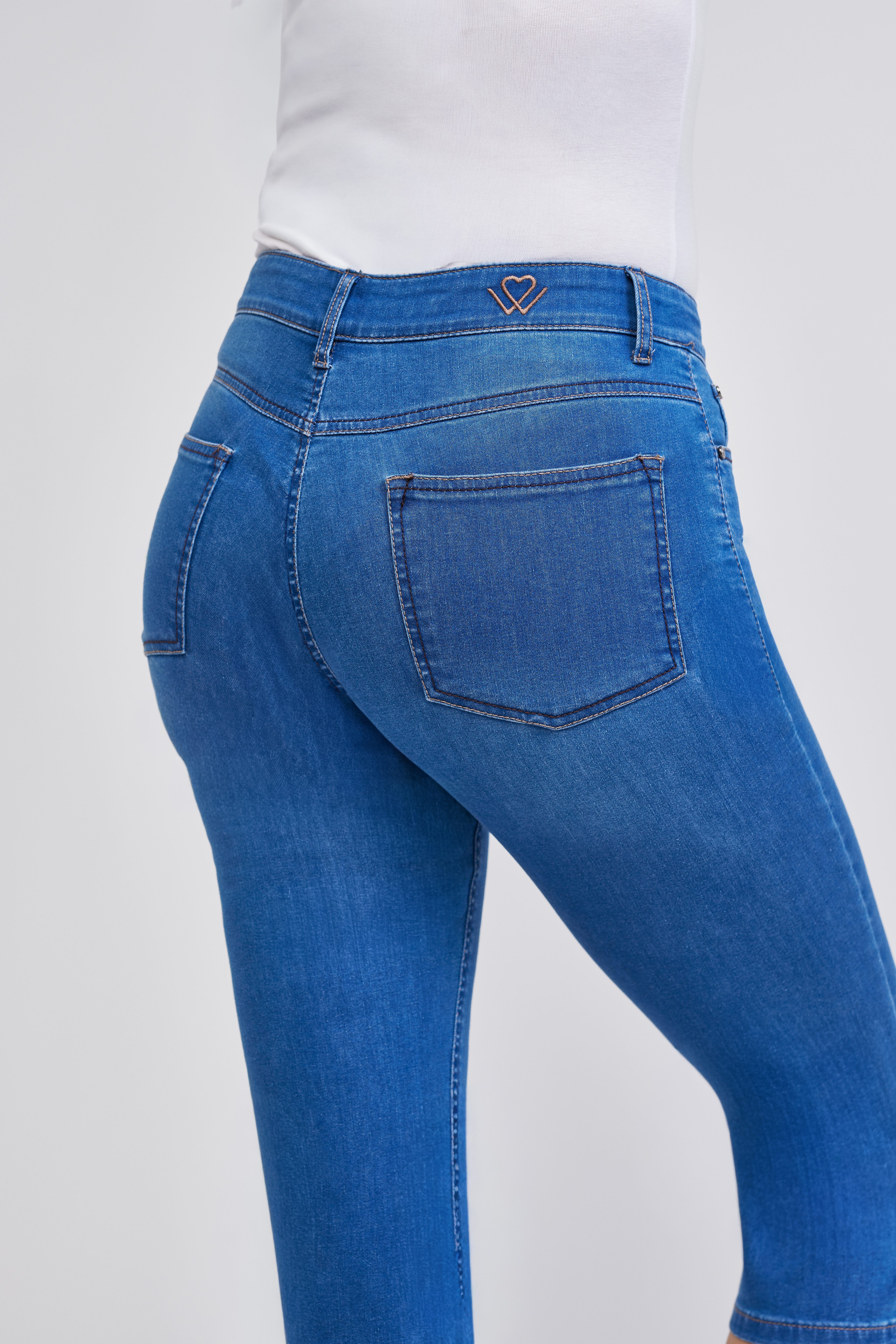 wonderjeans Caprijeans Sommerhose mit Stretch