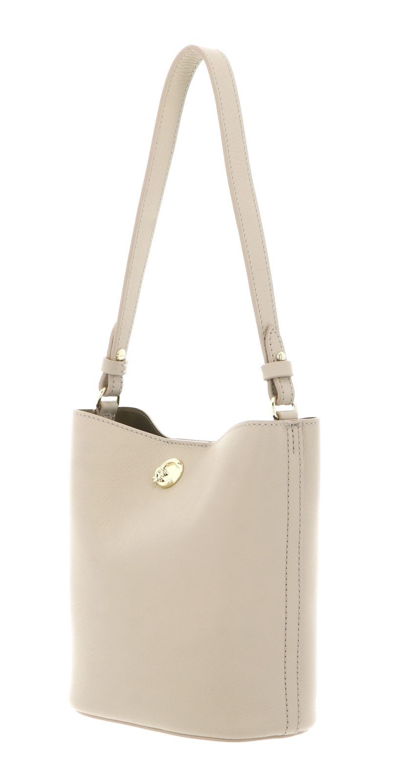 COCCINELLE Umhängetasche Mini Bag Double Grainy Leather, aus echtem Leder
