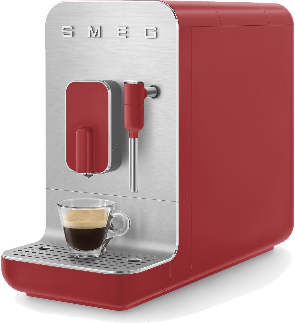 Herausnehmbare Smeg Kaffeevollautomat Brüheinheit rot BCC02RDMEU,