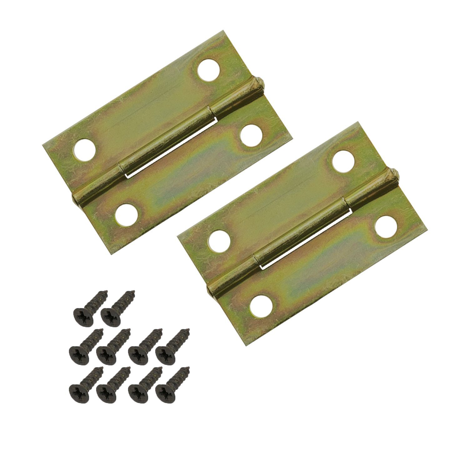 Möbelbeschlag Vintage Deko Scharnier klappbar, Klappscharnier klein aus Metall