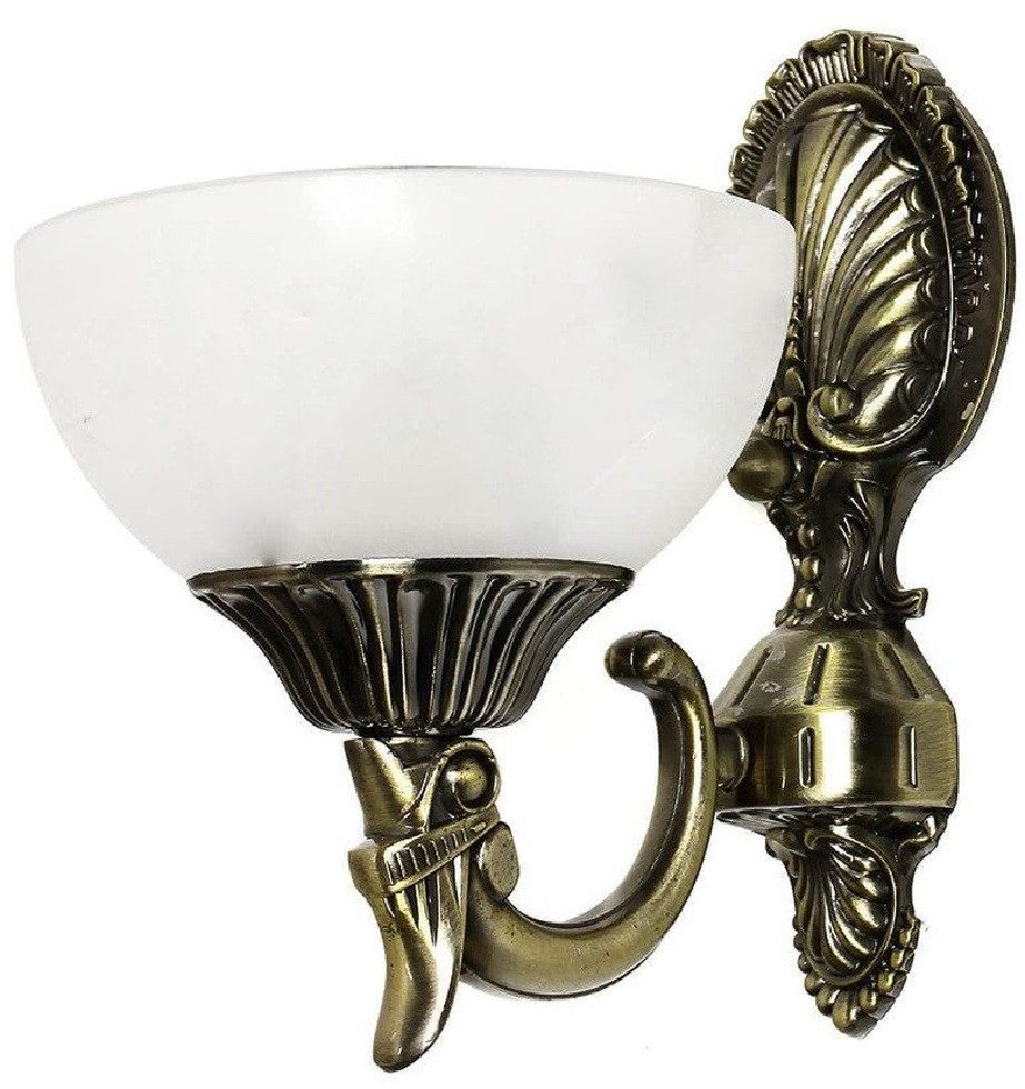 Xlmoebel Wandleuchte Elegante Wandlampe aus Weißem Metall mit Kronleuchter-Design, Keine Funktionen, Hergestellt in Europa